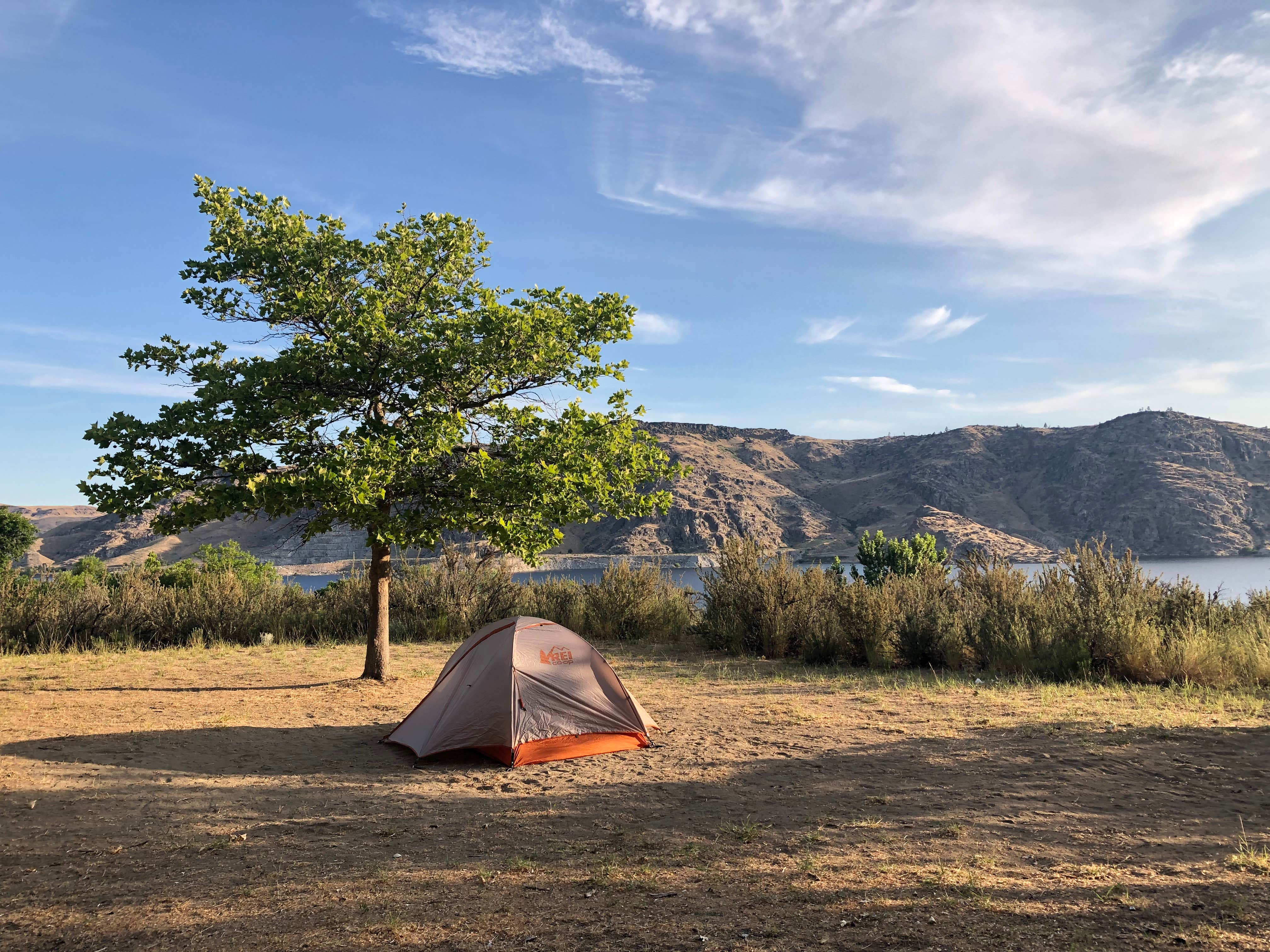Matthew P.'s photo at Spring Canyon Group Site — Lake Roosevelt National Recreation Area near Hartline, WA