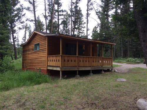 The Dyrt's photo of a cabin at Boulder Creek Lodge near Pinesdale, MT