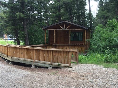 The Dyrt's photo of a cabin at Boulder Creek Lodge near Milltown, MT