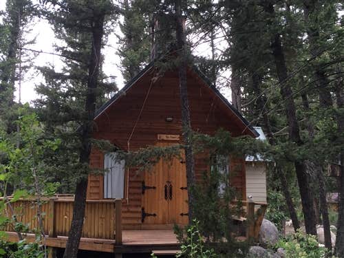 The Dyrt's photo of a cabin at Boulder Creek Lodge near Lolo, MT