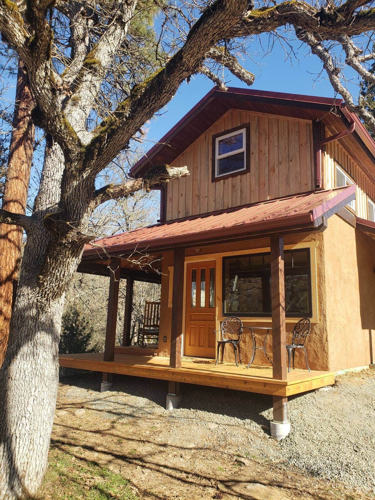 Carla D.'s photo of a cabin at Sanctuary on the River near White City, OR