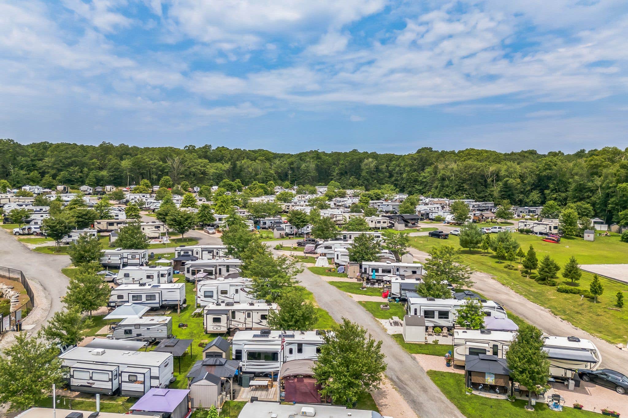 Camper-submitted photo at Ashaway RV Resort near West Warwick, RI
