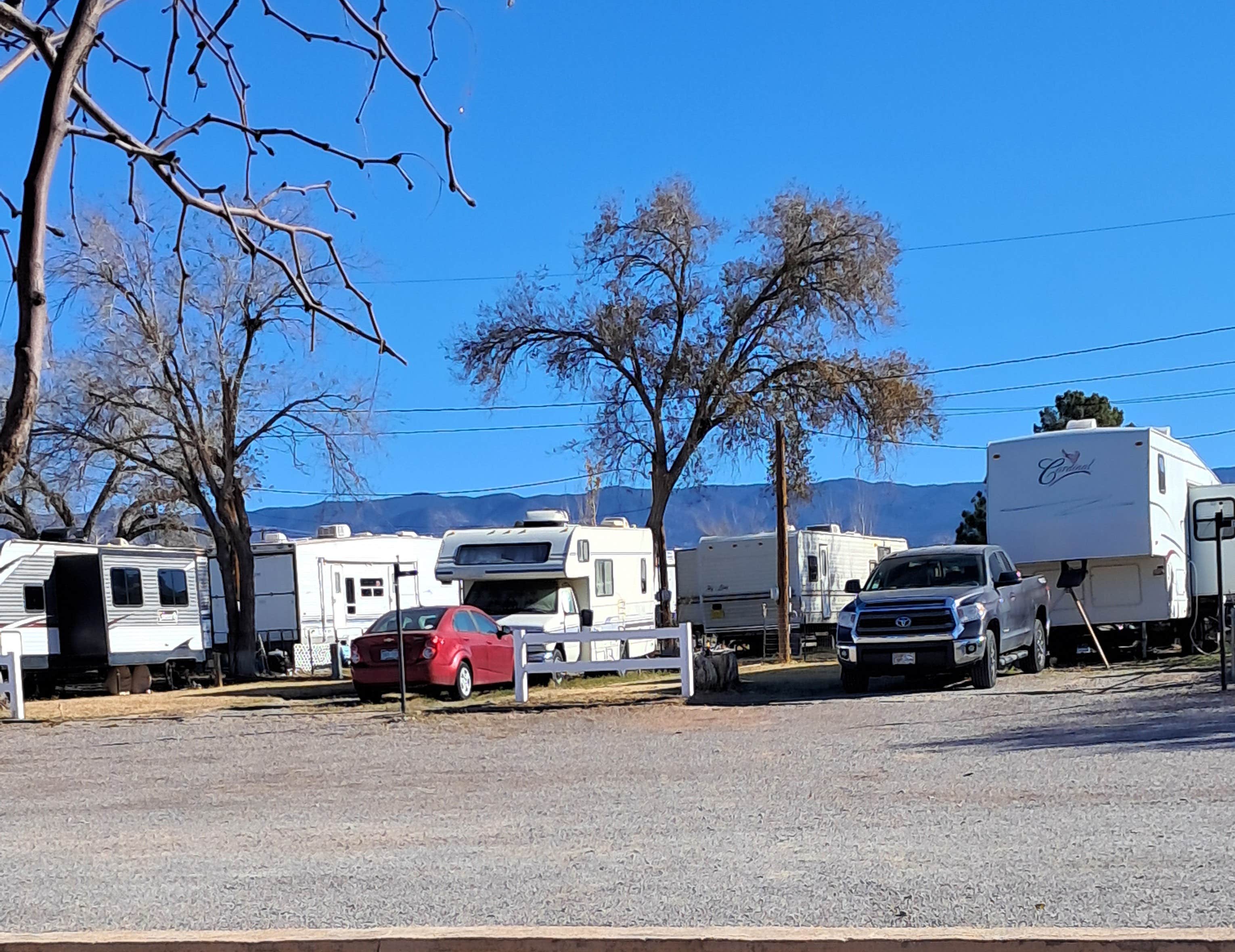 Ruth's photo of rv camping at Shady Grove RV Park near Lincoln National Forest