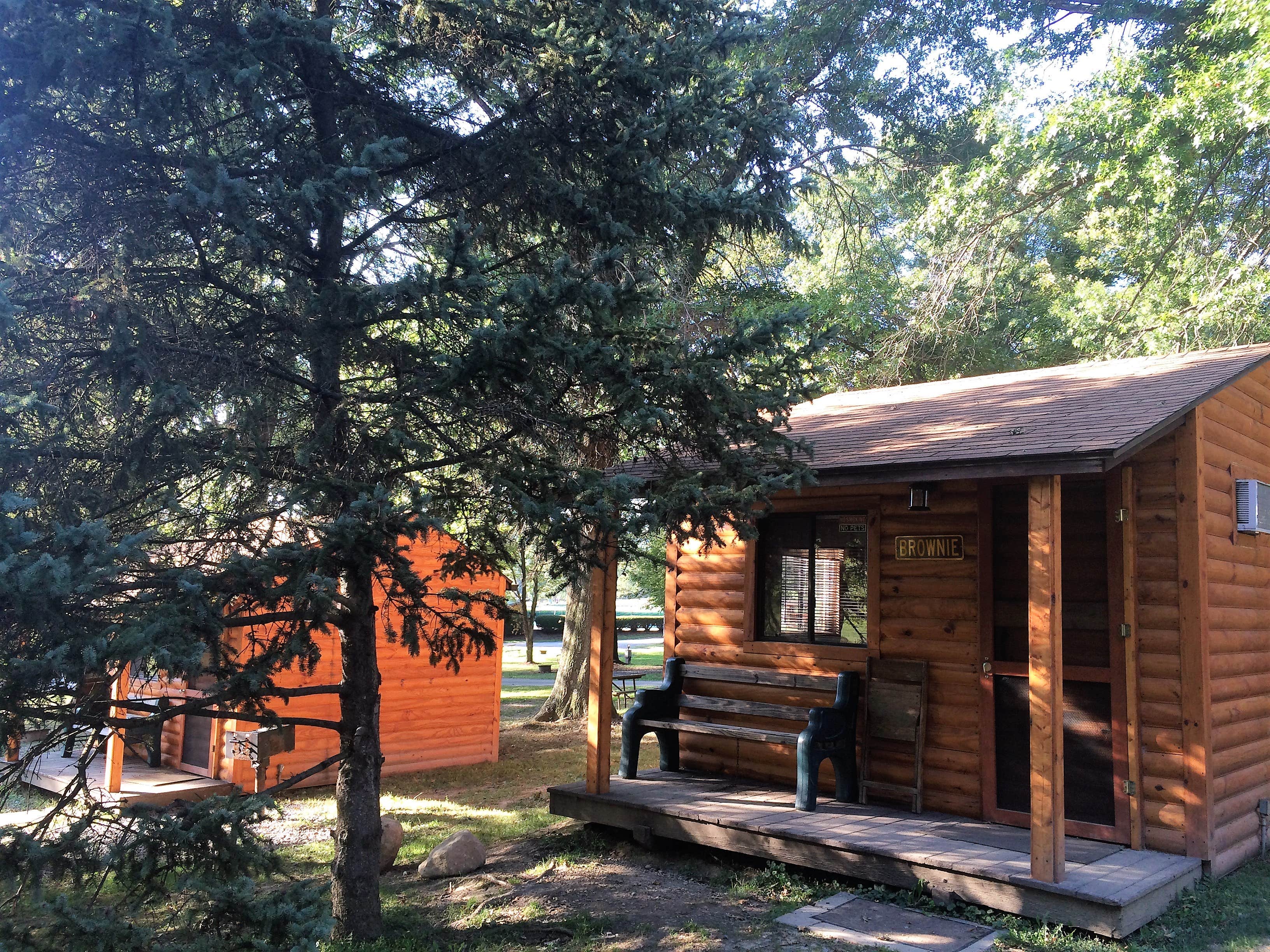 Grant W.'s photo of a cabin at Bear Run Campground near Niles, OH