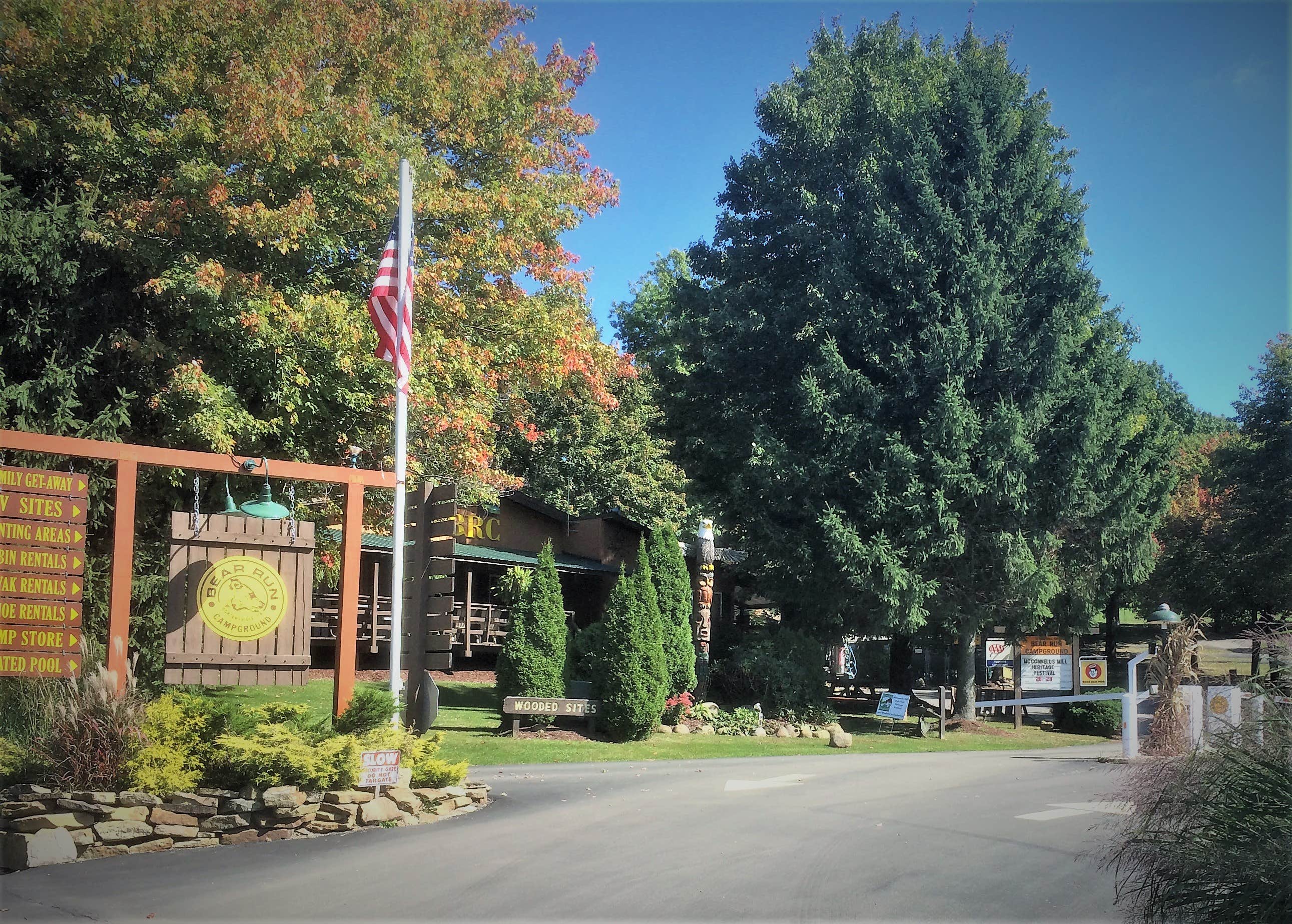 Camper-submitted photo at Bear Run Campground near Slippery Rock, PA
