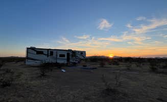 Jeffery C.'s photo of a dispersed camping area at BLM Ironwood Forest National Monument - Reservation Road Dispersed Camping near Topawa, AZ