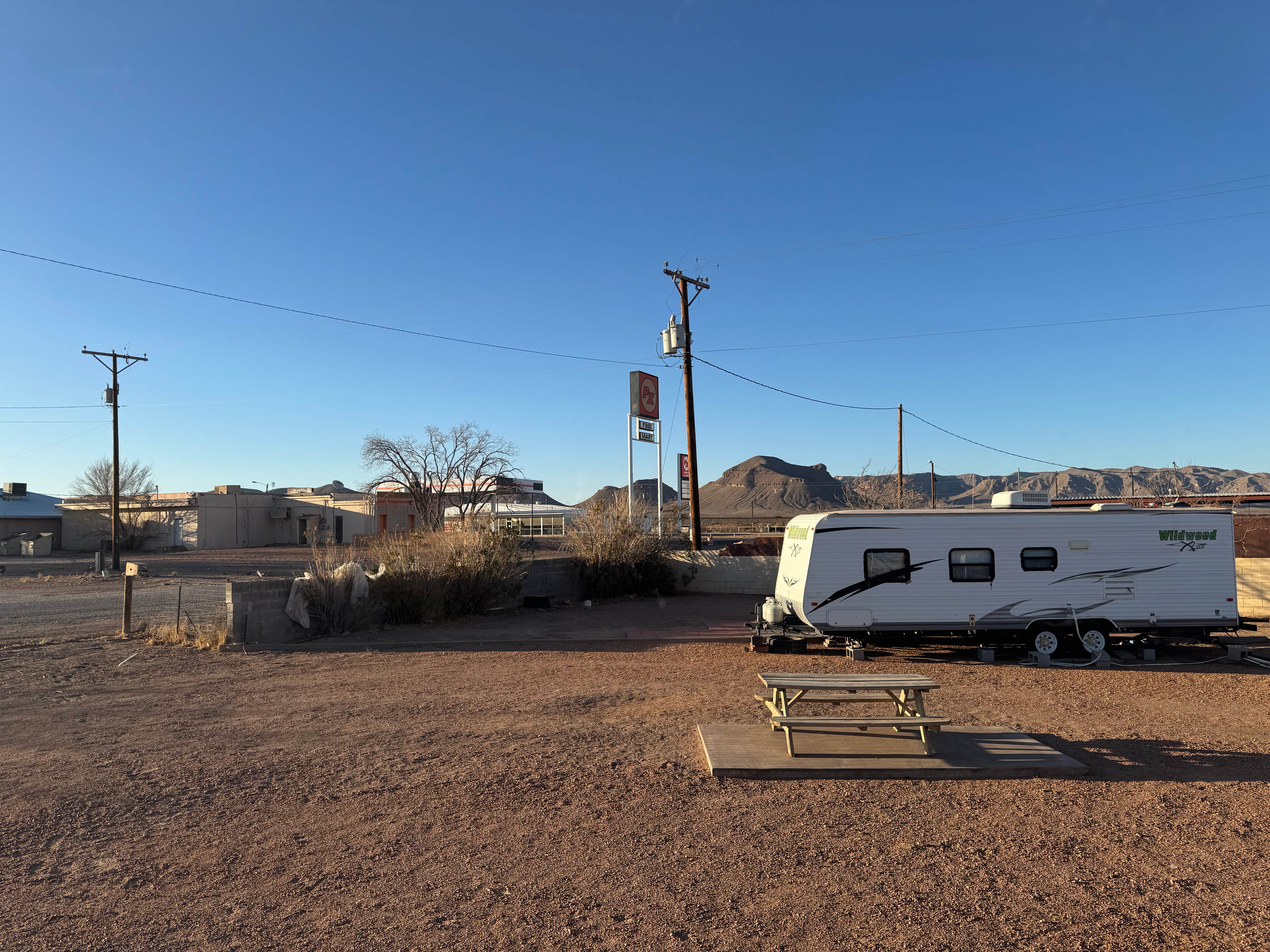 Camping near Mountain View RV Park: Southern Star RV Park, Salt Flat, Texas