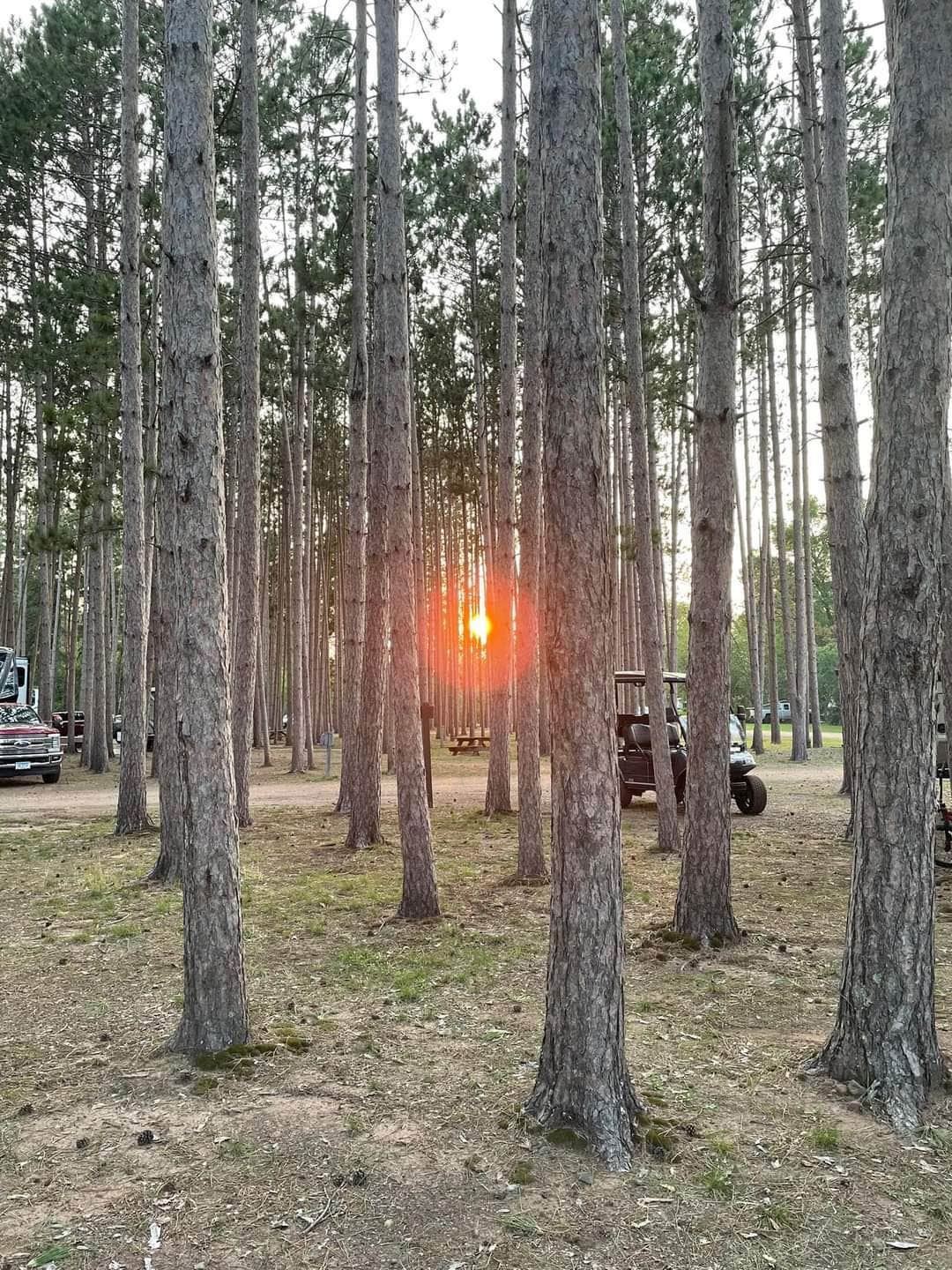 Camping near Head Of The Rapids: Pathfinder Village-St Croix, Hinckley, Minnesota