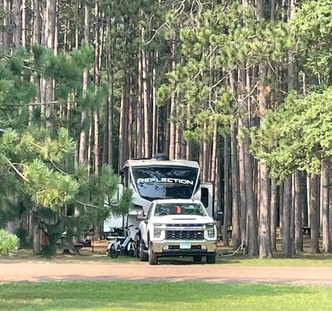 Camper-submitted photo at Pathfinder Village-St Croix near Sandstone, MN