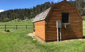 Denise T.'s photo of a cabin at Game Lodge Campground — Custer State Park near Wind Cave National Park