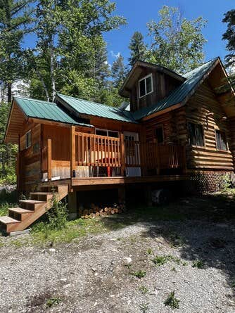 MEGAN T.'s photo of glamping accommodations at Red Owl Retreat near Coram, MT