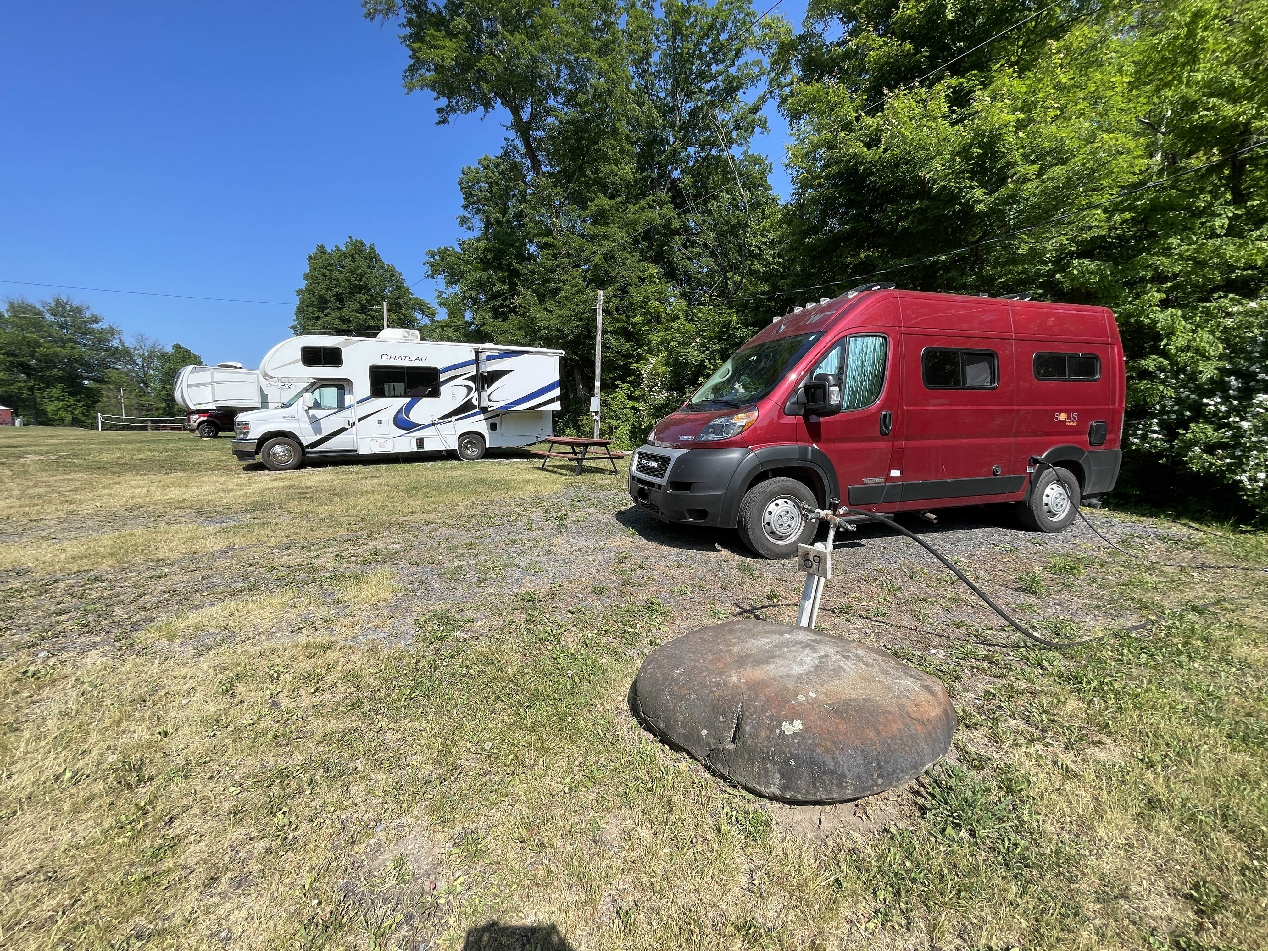 Camper-submitted photo at Little Red Barn Campground near Hellertown, PA