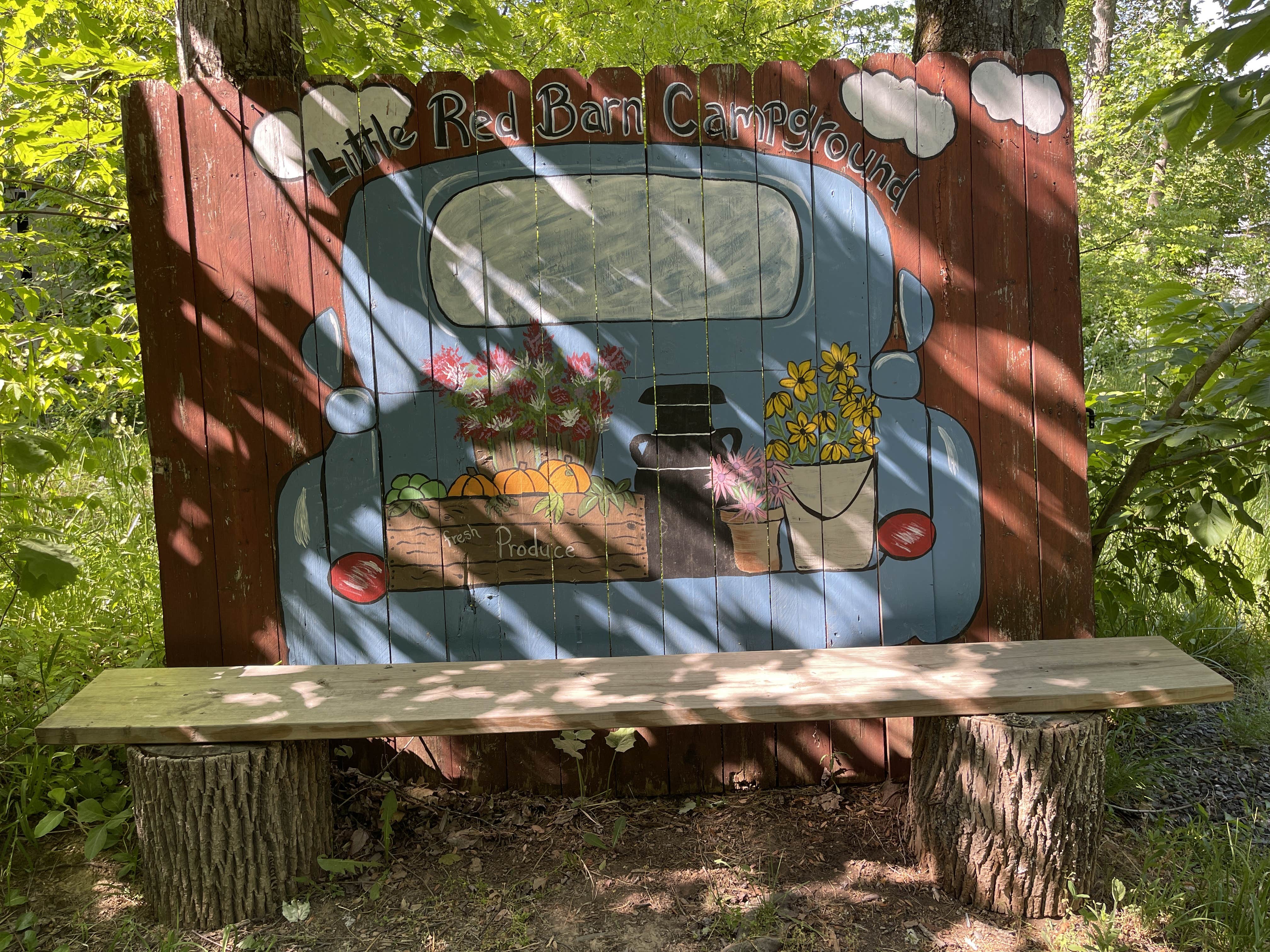 Camper-submitted photo at Little Red Barn Campground near Hellertown, PA