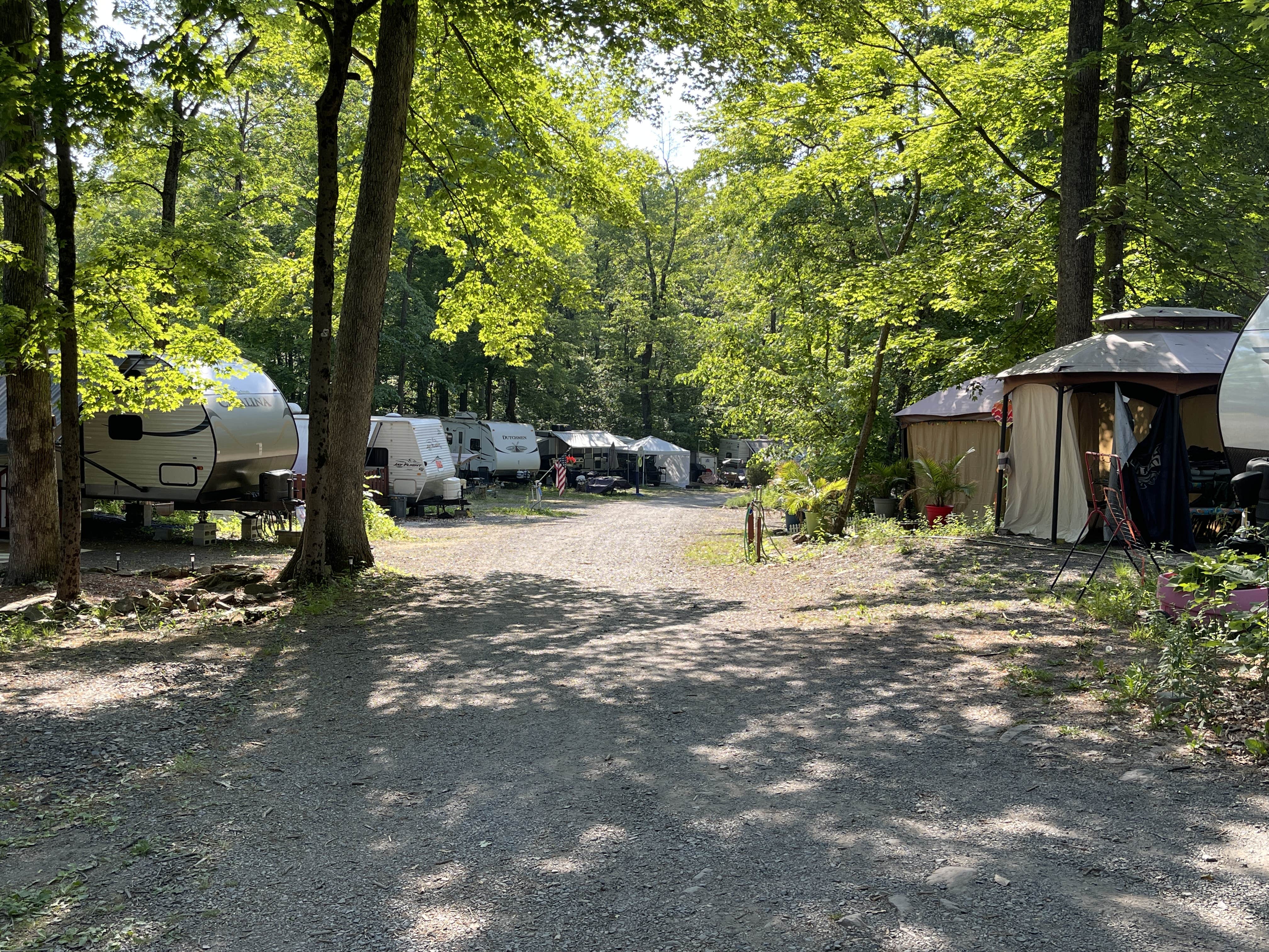 Camper-submitted photo at Little Red Barn Campground near Hellertown, PA