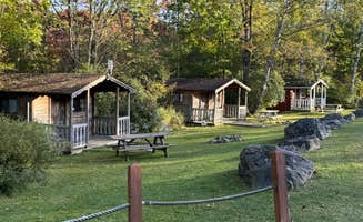Lee D.'s photo of a cabin at Megunticook Campground near Bucksport, ME