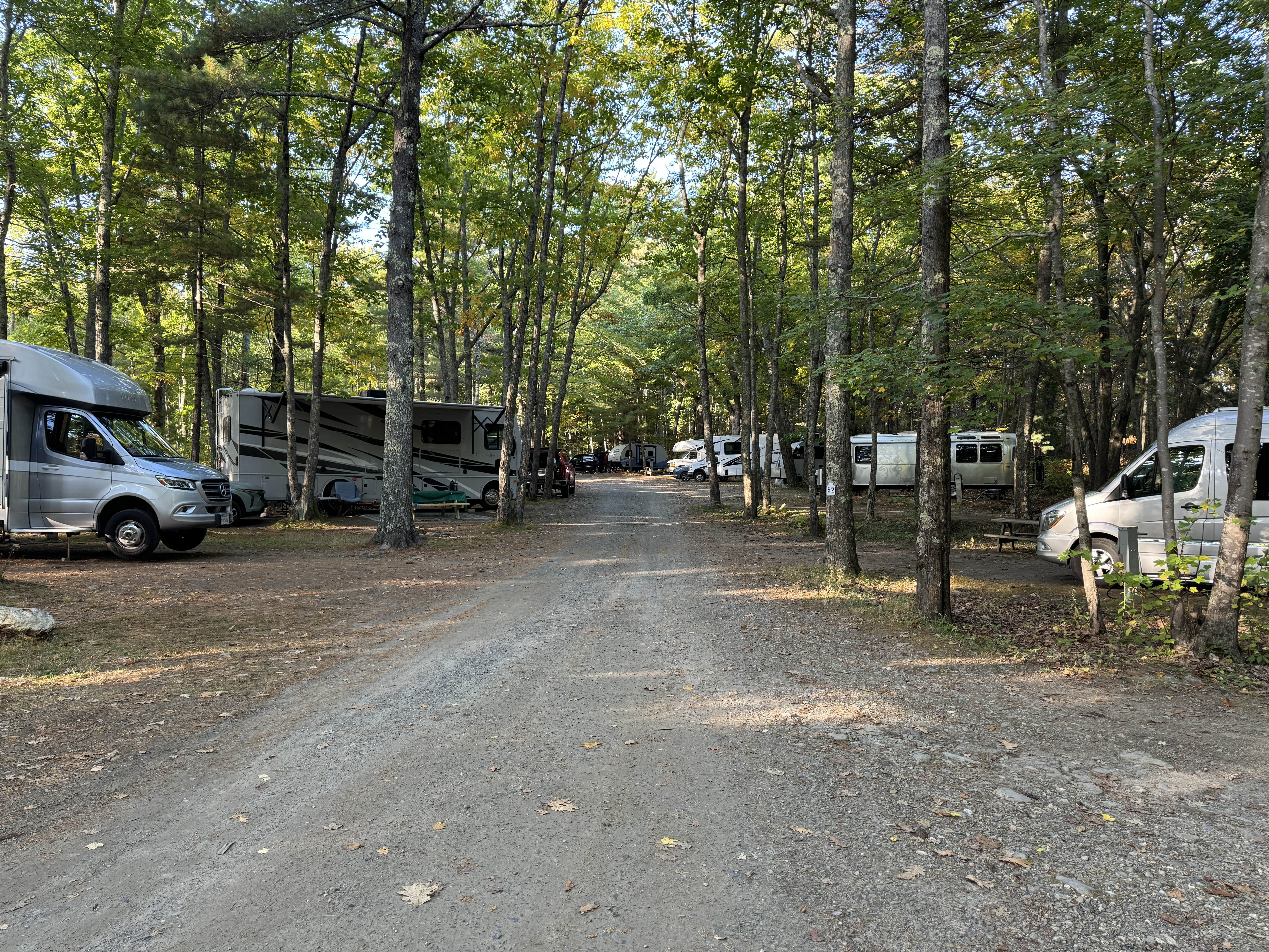 Lee D.'s photo of rv camping at Megunticook Campground near Waldoboro, ME