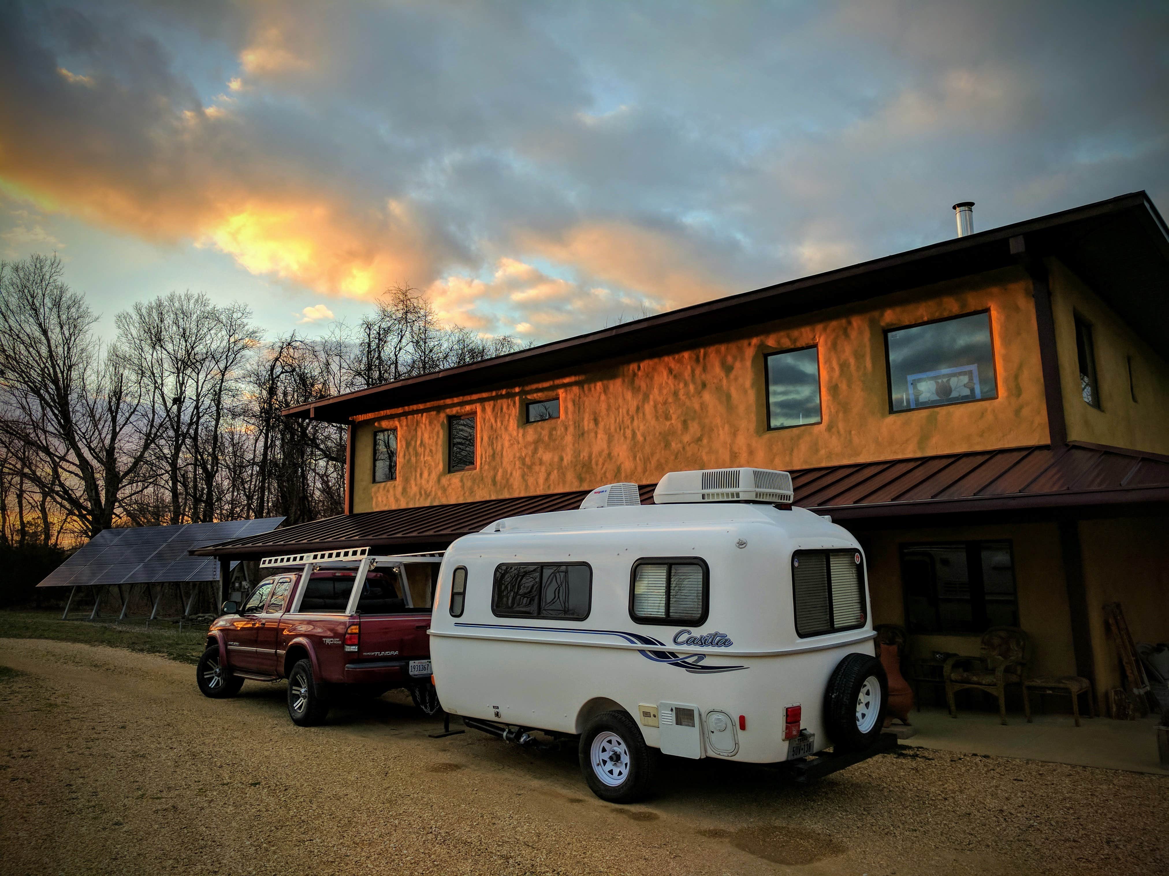 Jon W.'s photo of rv camping at Wine Trail Wilderness near Cobden, IL