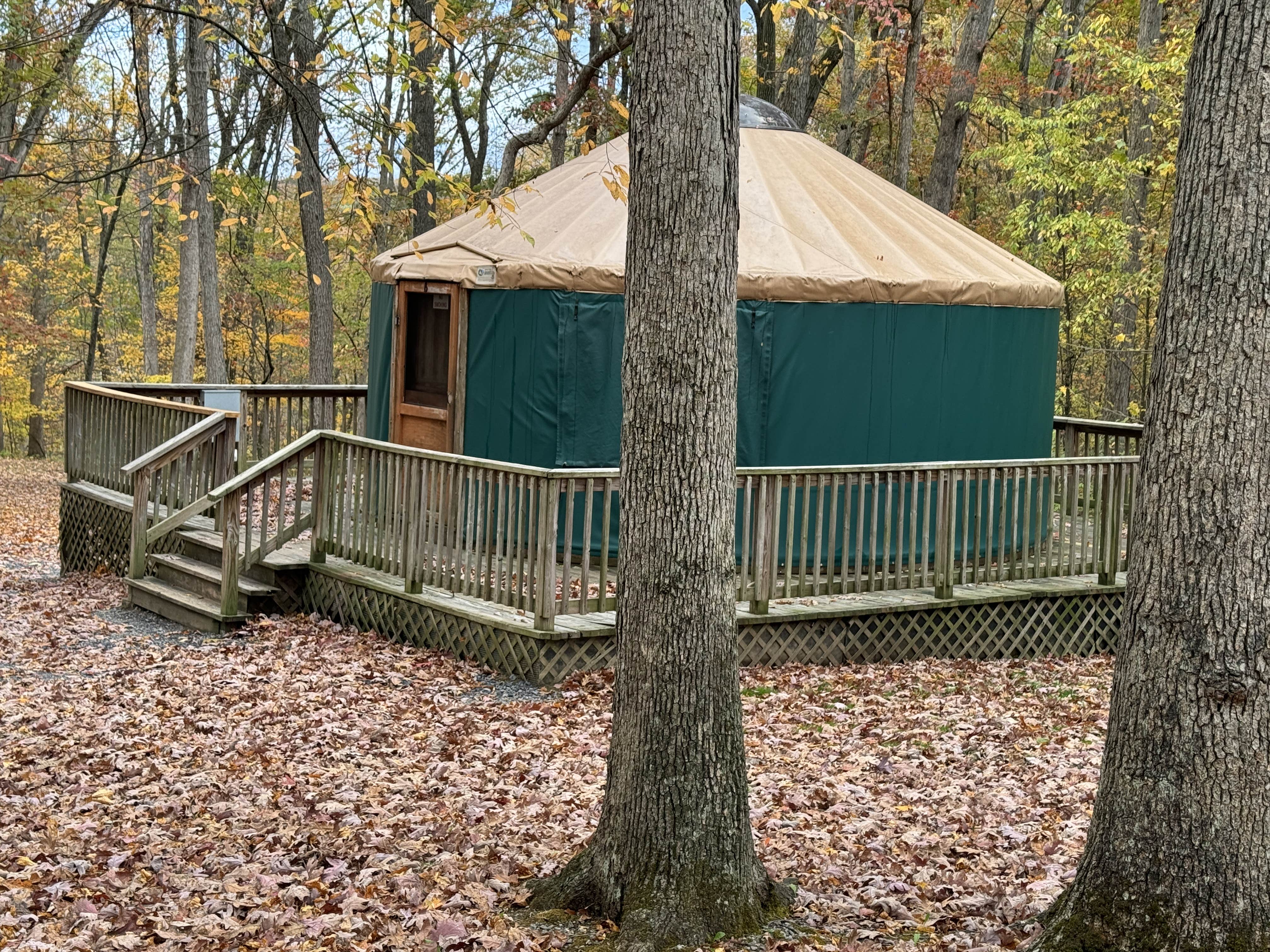 Lee D.'s photo of a cabin at Shawnee State Park Campground near Saxton, PA