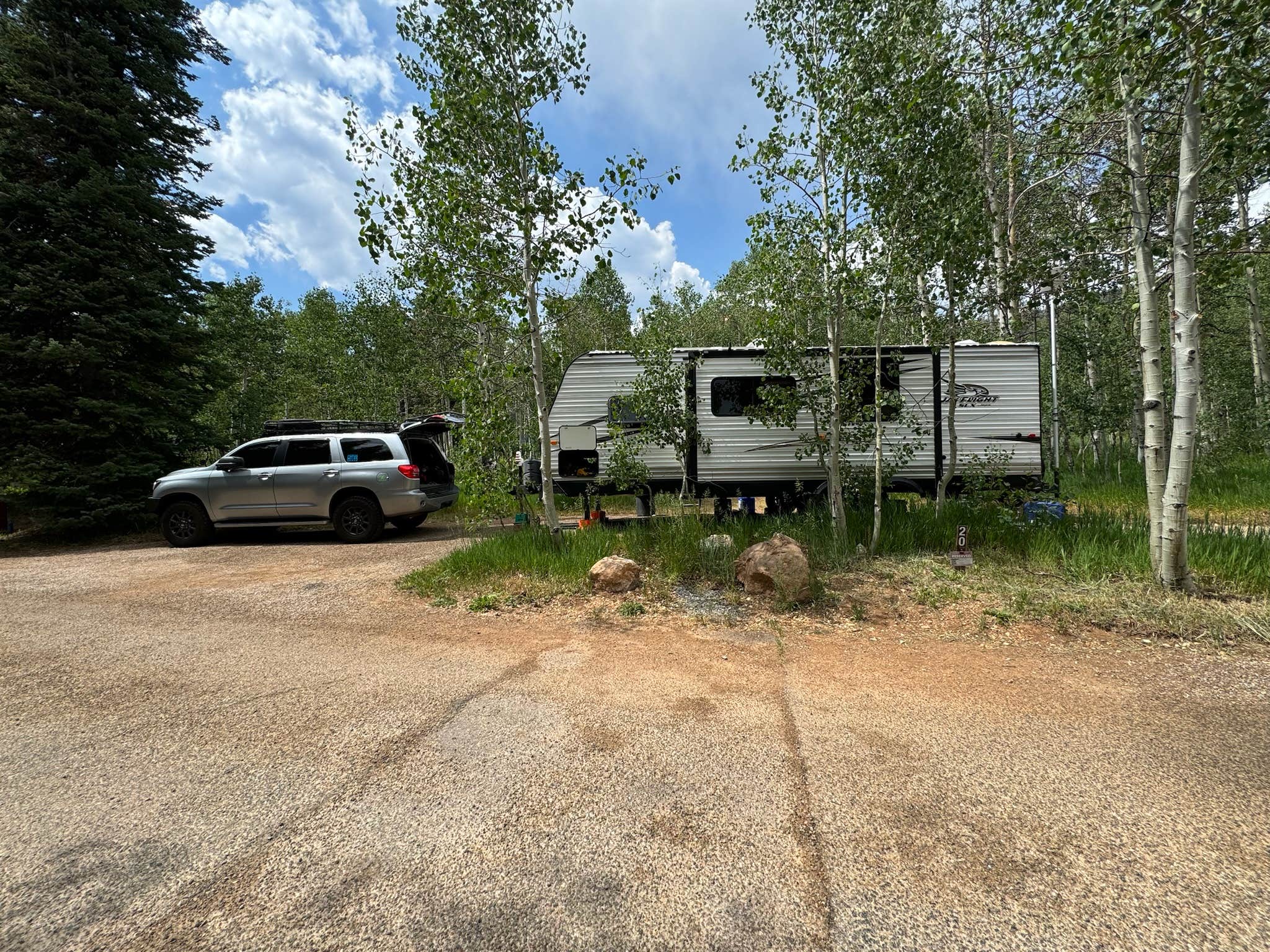 Camper submitted image from Dixie National Forest Te-ah Campground - 5