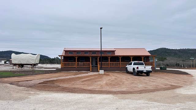 Camping near Seven Bluff Cabins & RV Park: Pitmaster RV Park, Concan, Texas