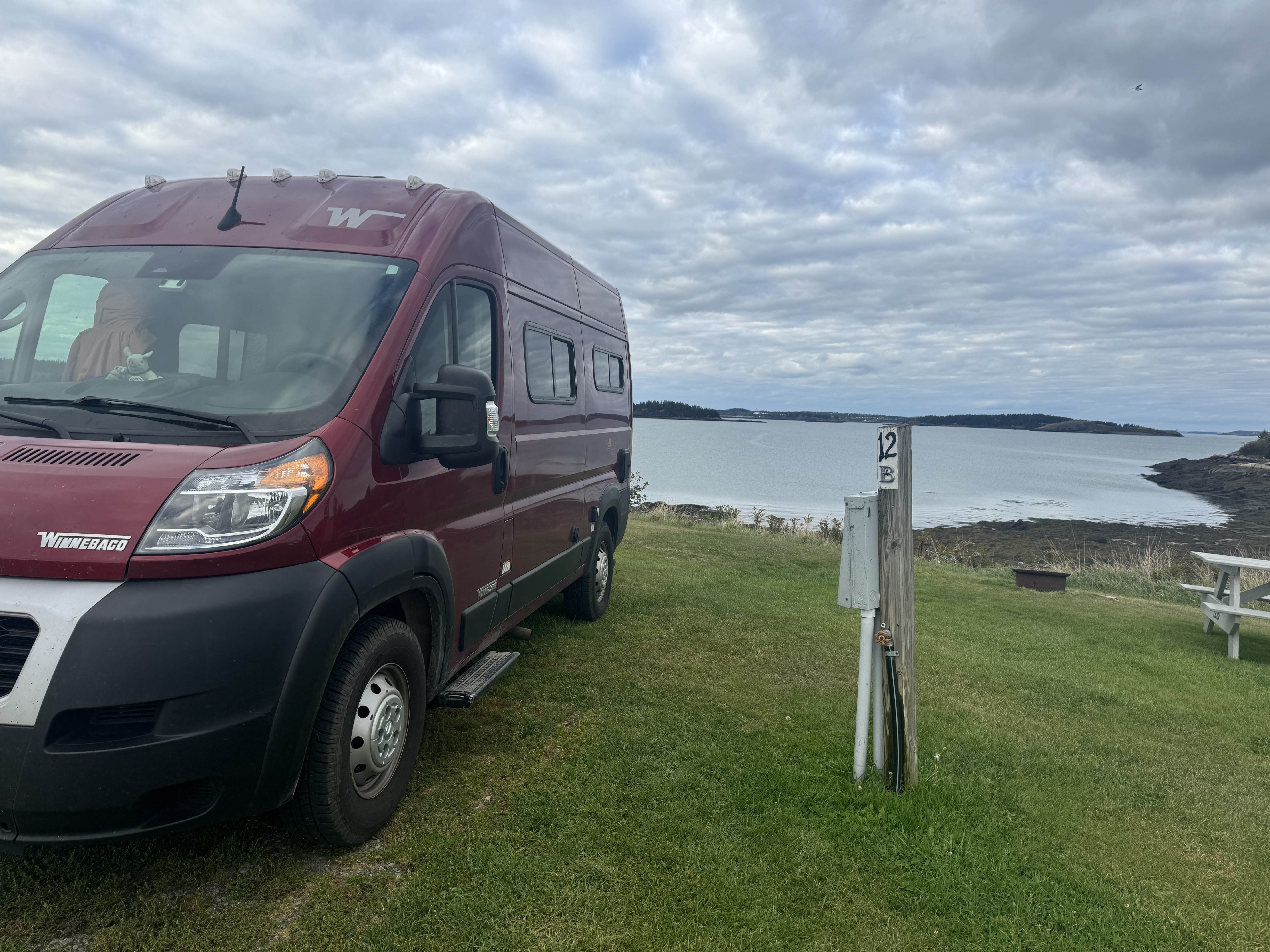 Lee D.'s photo of rv camping at Sunset Point RV Park in Maine