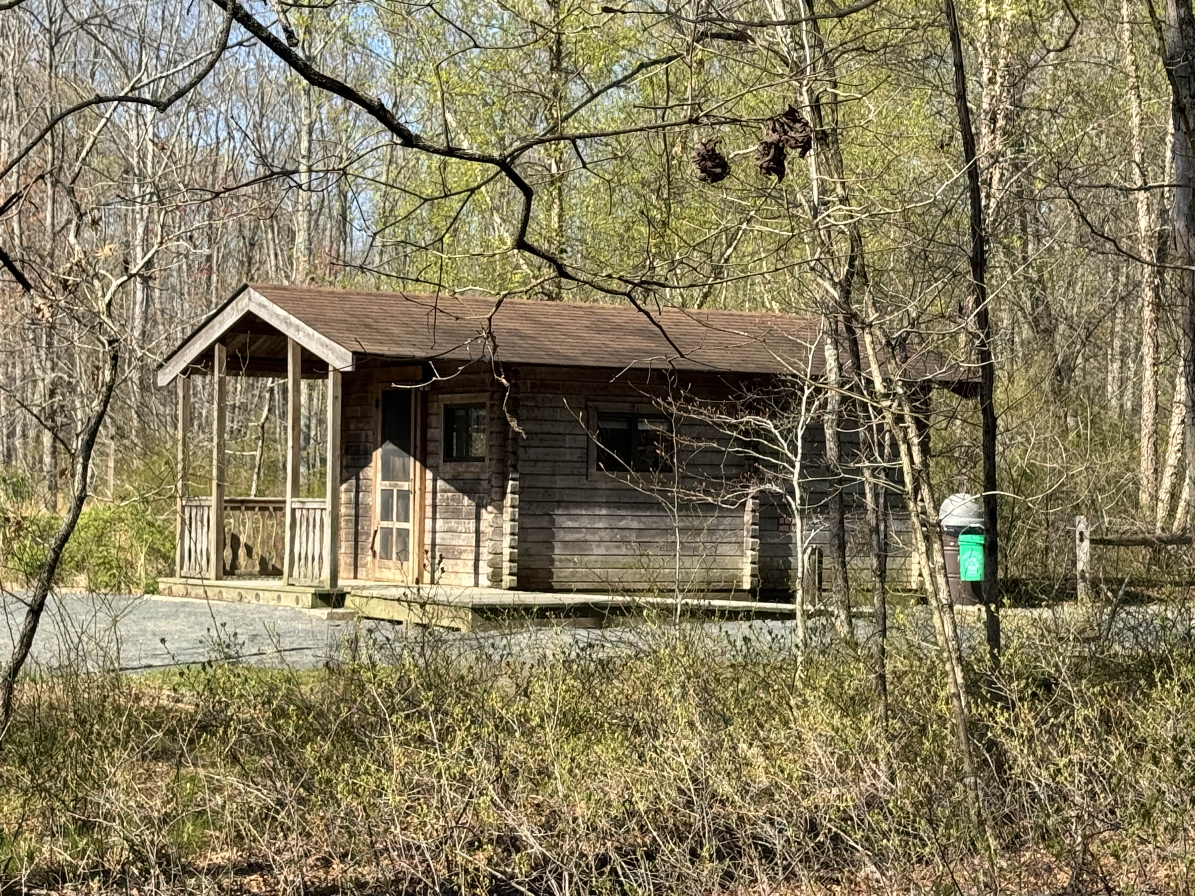 Lee D.'s photo of glamping accommodations at Turkey Swamp Park near Hammonton, NJ