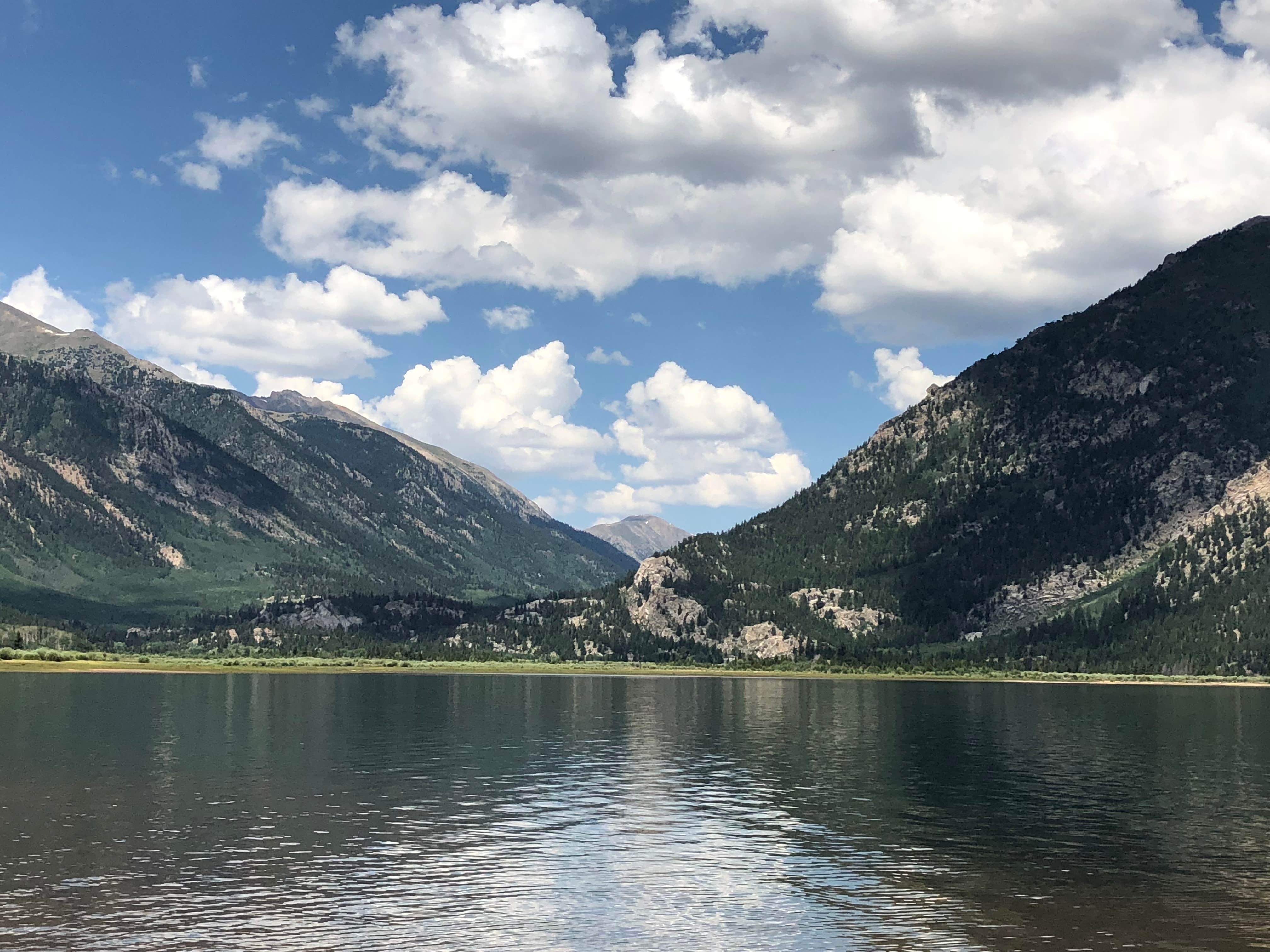 Anthony P.'s photo of a dispersed camping area at Twin Lakes View Dispersed near Meredith, CO