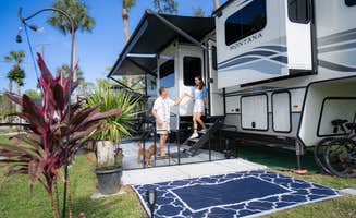 Jacob W.'s photo of camping with pets at Blueway RV Park near Marco Island, FL