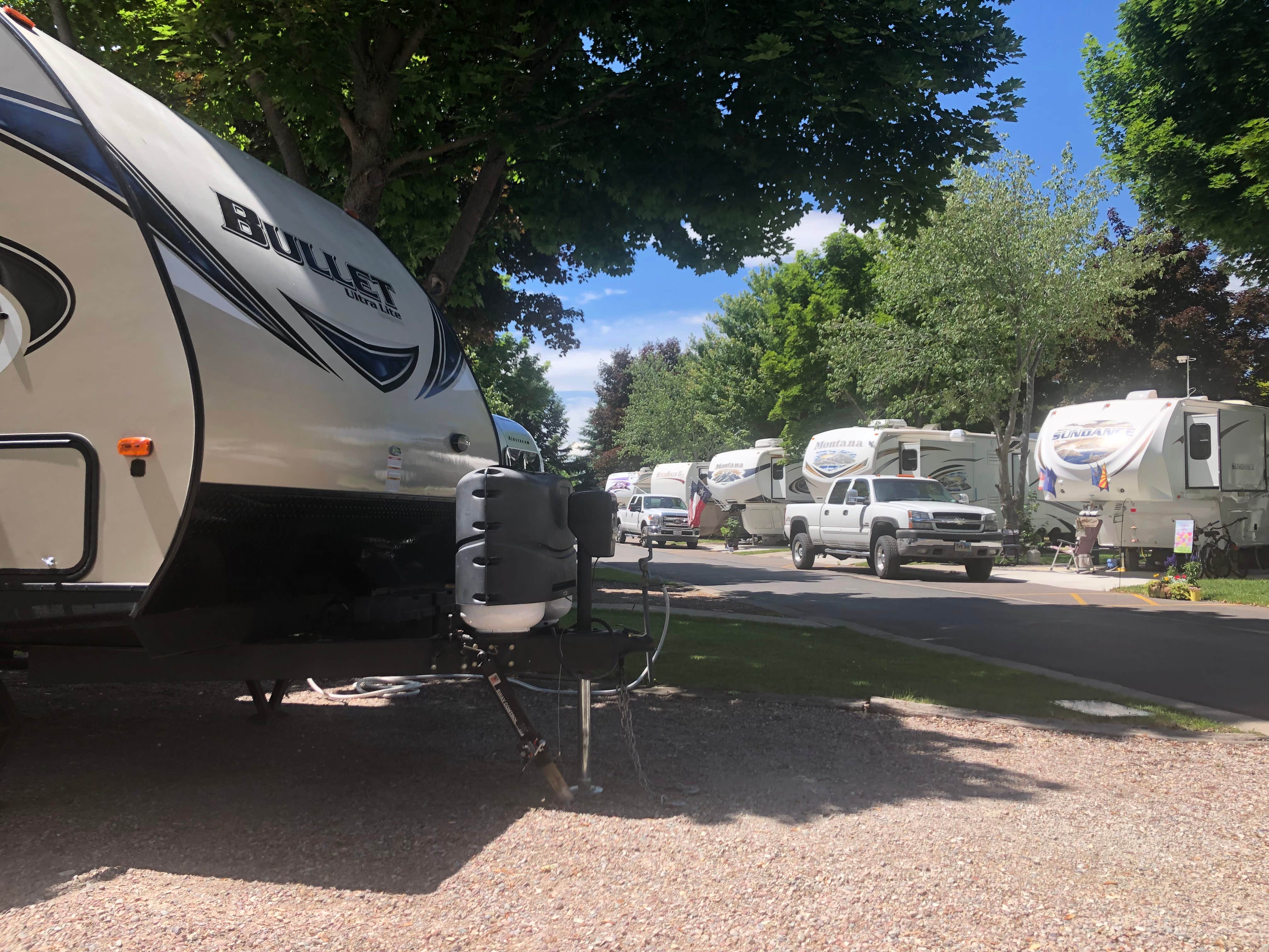 Steven K.'s photo of rv camping at Eagle Nest RV Resort near Seeley Lake, MT