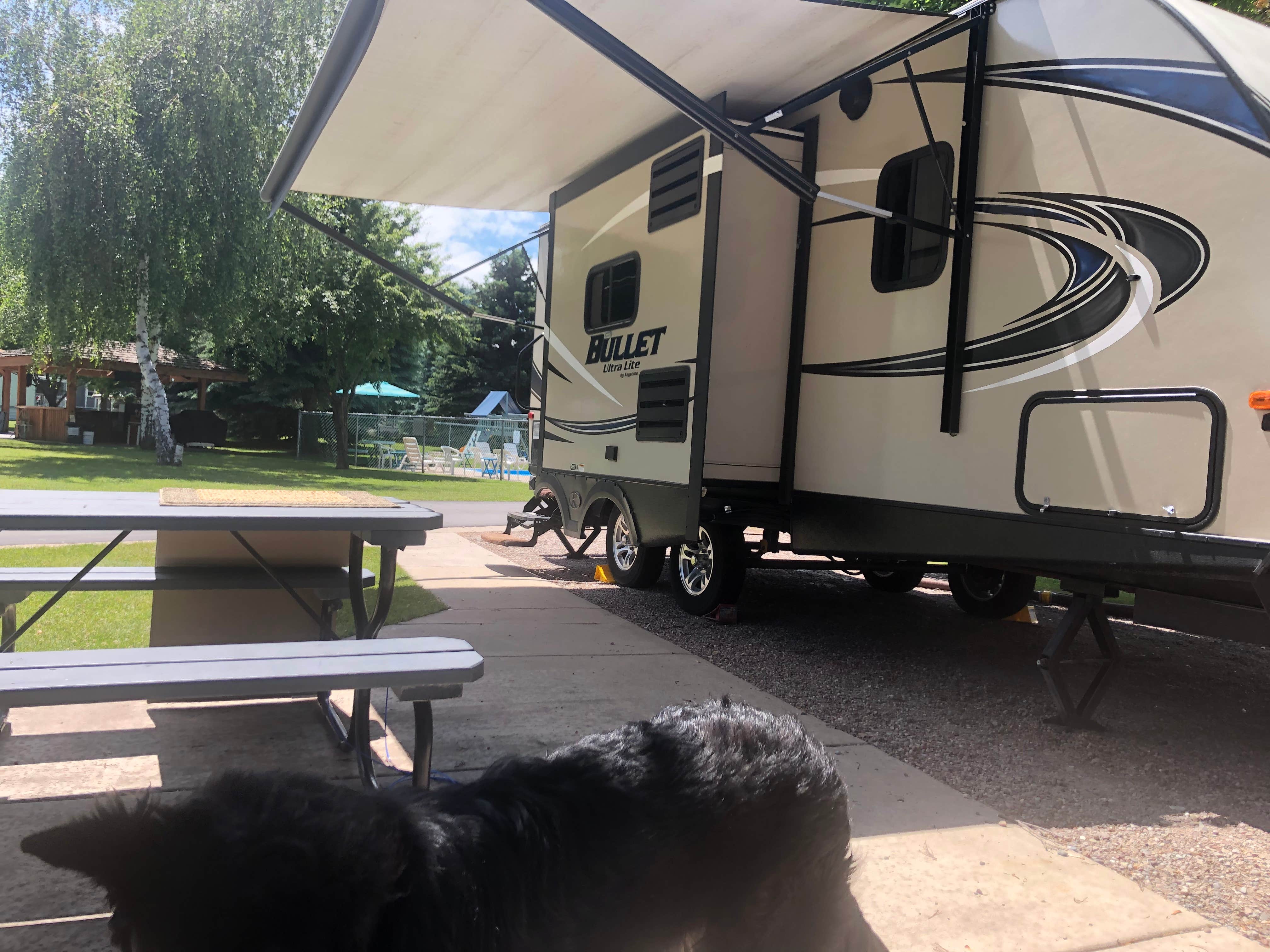 Camper-submitted photo at Eagle Nest RV Resort near Seeley Lake, MT