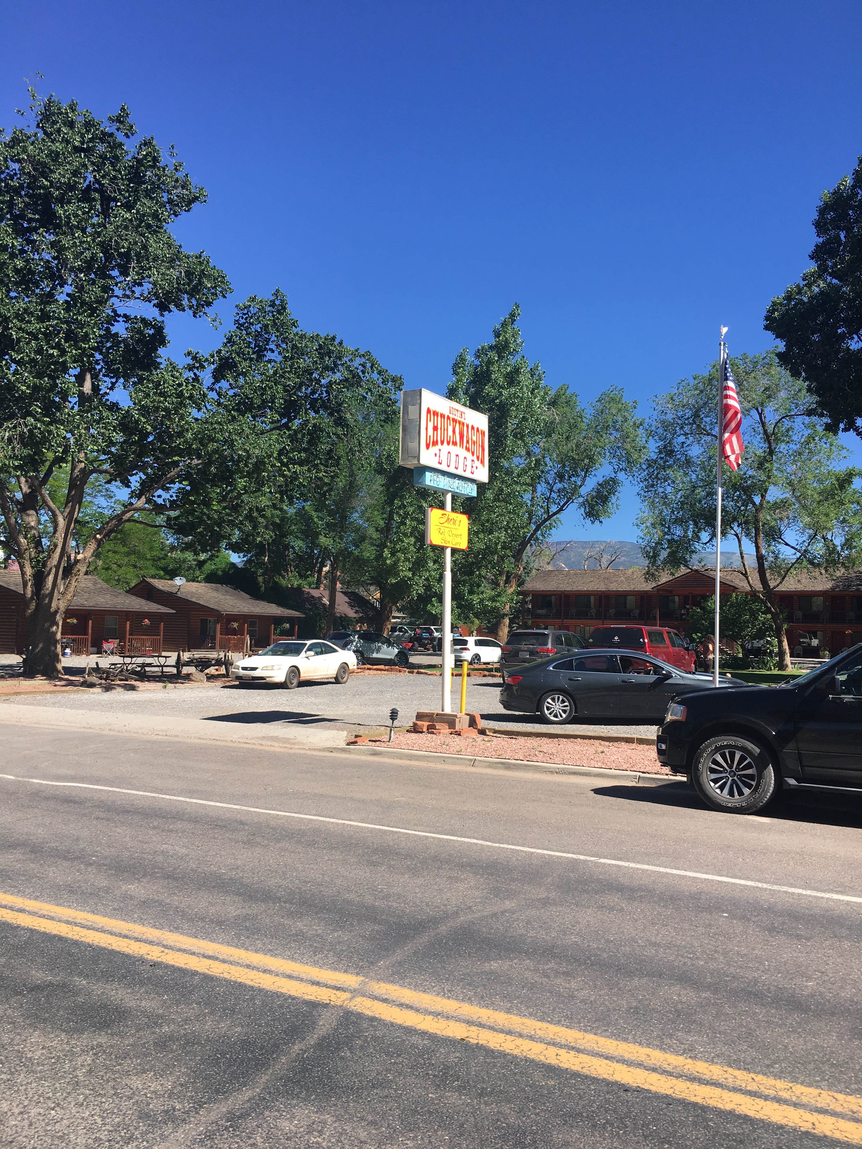 Camper-submitted photo at Austin’s Chuckwagon Lodge near Hanksville, UT