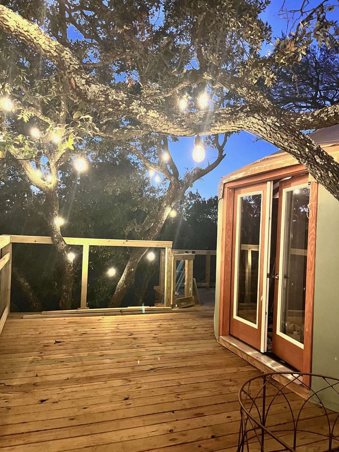 Camper submitted image from Pa's Hammock (yurt) in Pennington Grove - 2