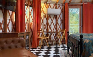 Timothy P.'s photo of glamping accommodations at Pa's Hammock (yurt) in Pennington Grove near Lampasas, TX