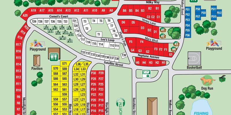 Camper submitted image from Evening Star Camping Resort