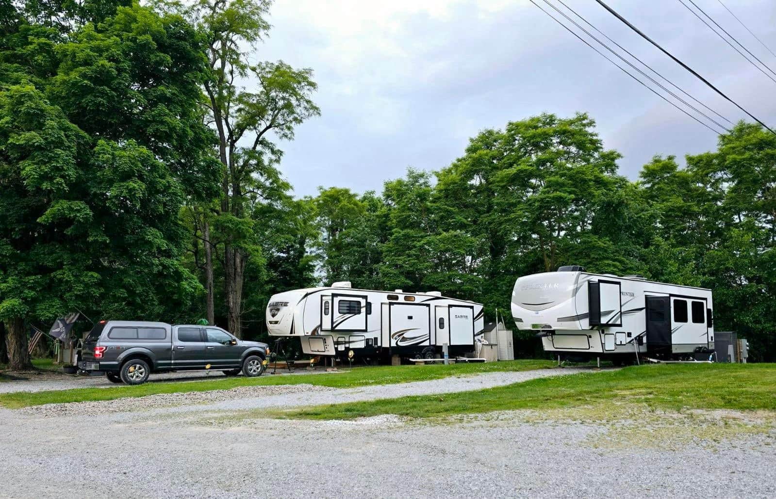 Jennifer H.'s photo of rv camping at Lake Freeman Campground & Marina near Royal Center, IN