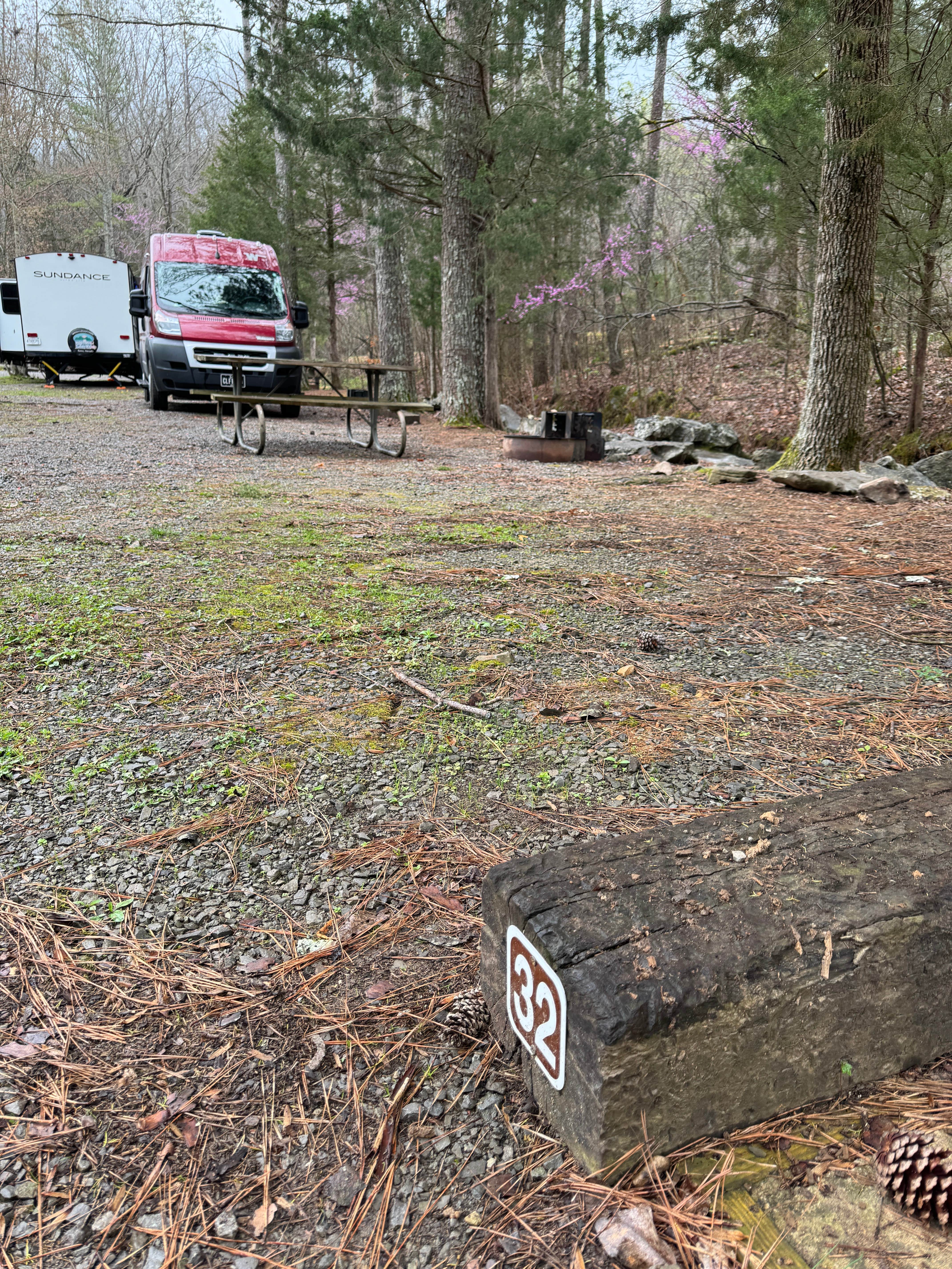 Lee D.'s photo of rv camping at Cathedral Caverns State Park Campground near Woodville, AL