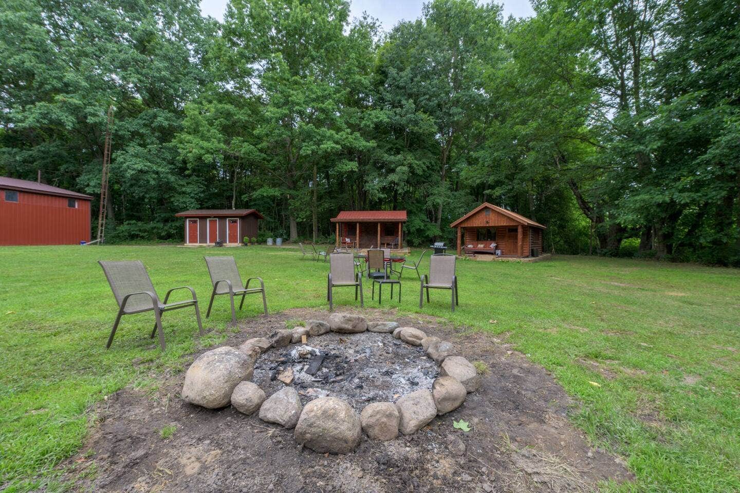 Camping near Covert Park Beach & Campground: Wooded Trails, Hartford, Michigan