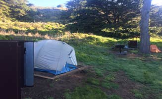 Cat R.'s photo of tent camping at Bicentennial Campground — Golden Gate National Recreation Area near Vacaville, CA