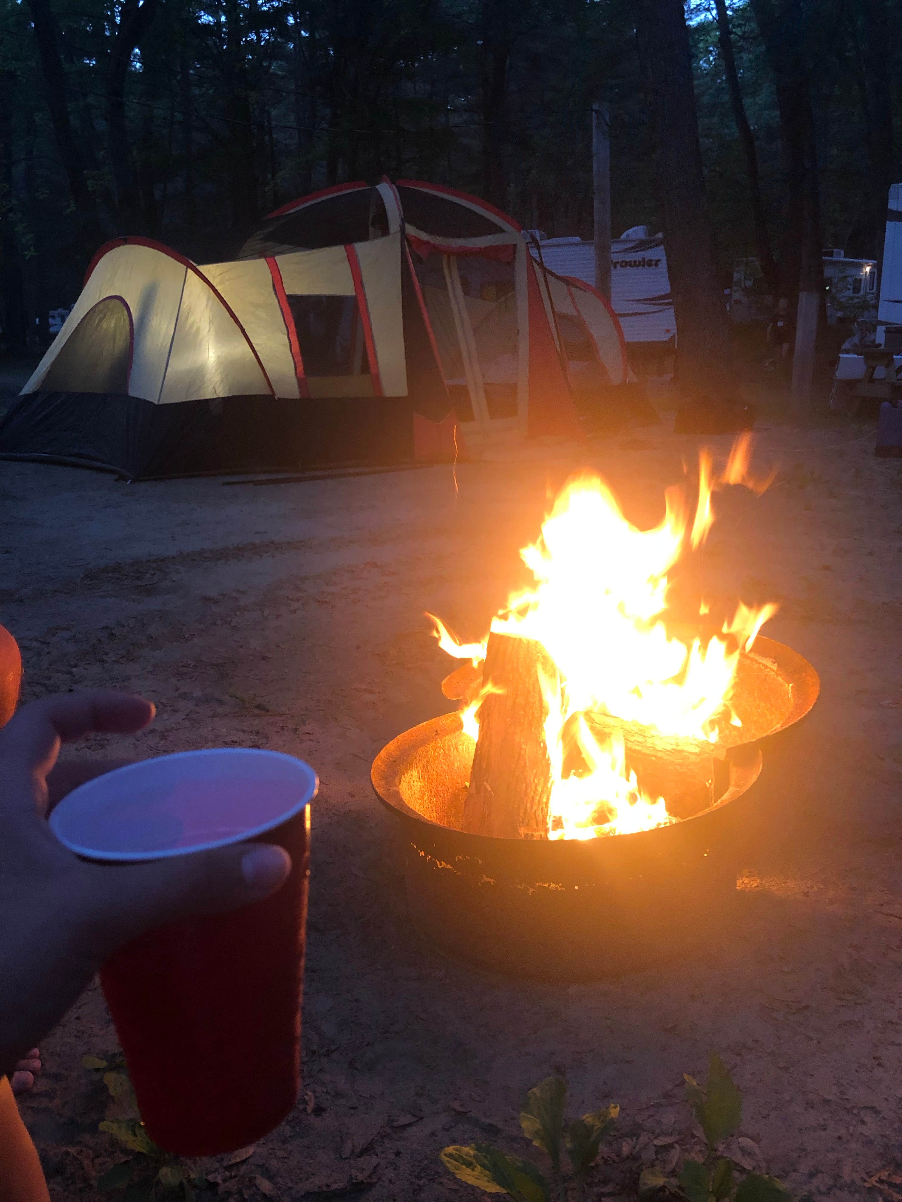 Camper submitted image from Beach Camping Area - 2