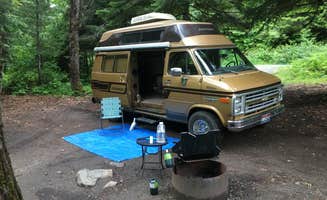 Gordie  H.'s photo of rv camping at Donkey Creek Campground near Calder, ID
