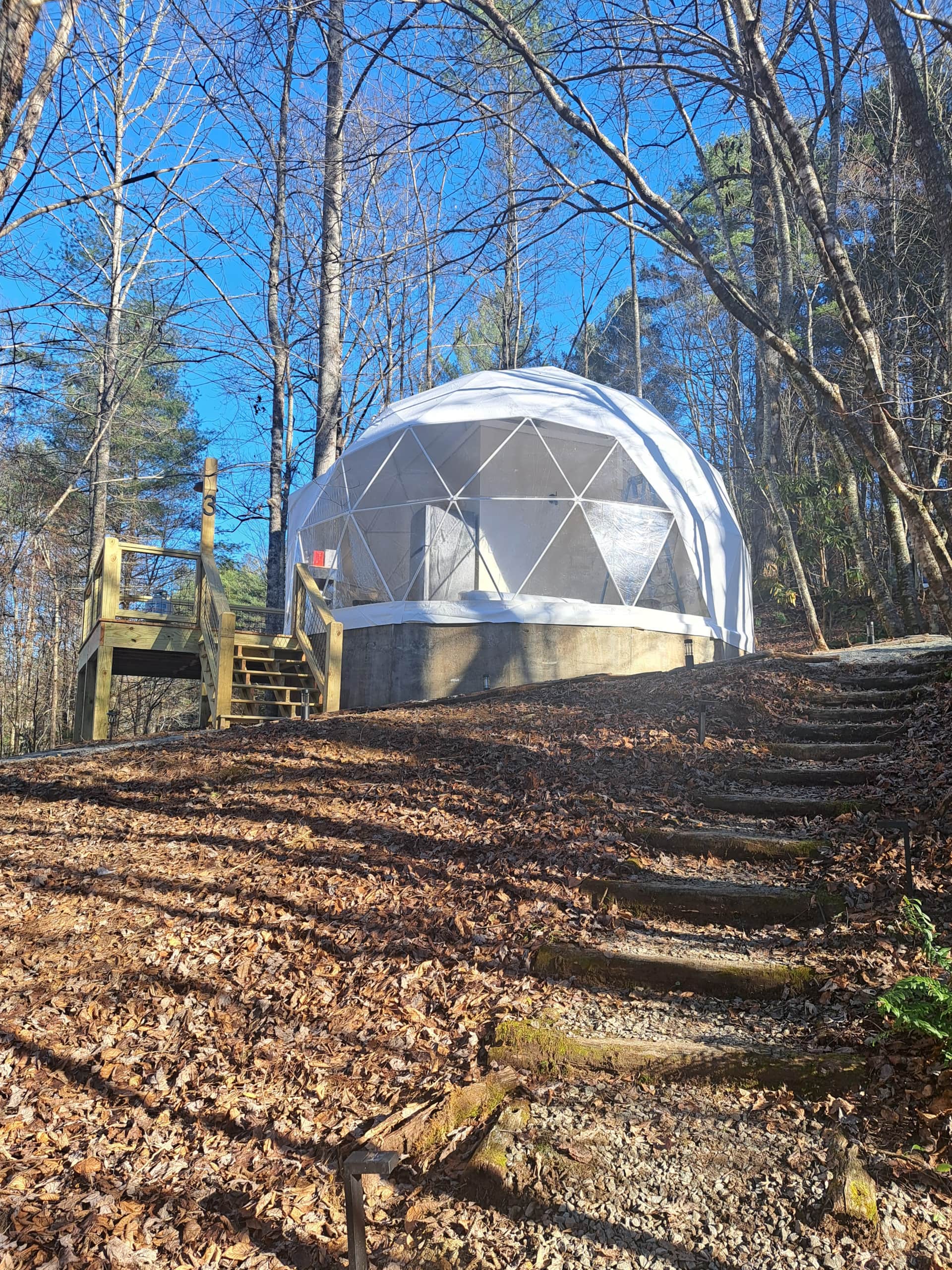 YAK D.'s photo at Yak Eco Camp near Rosman, NC