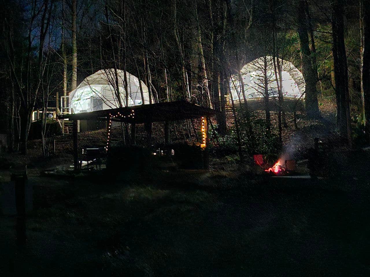 Camping near Lazy J Campground: Yak Eco Camp, Rosman, North Carolina