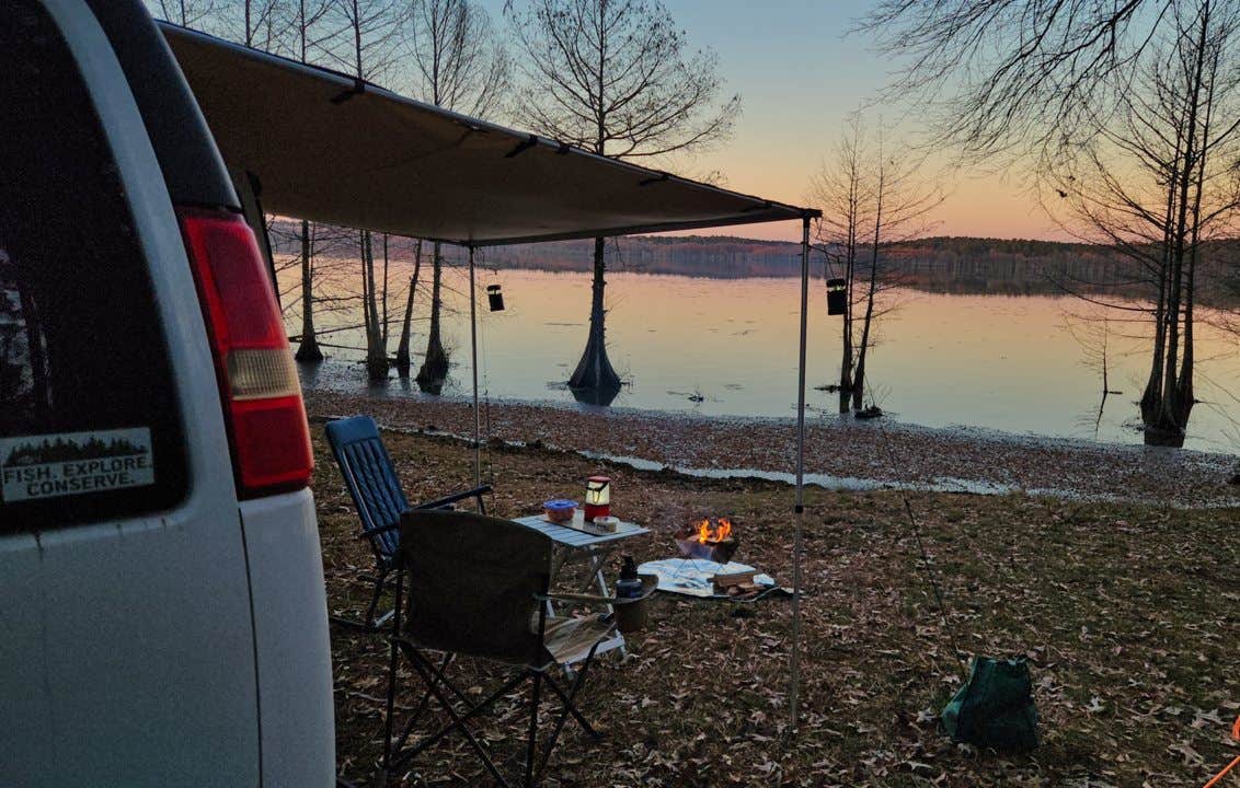 Fred S.'s photo at Corney Lake South Shore Campground near Bernice, LA