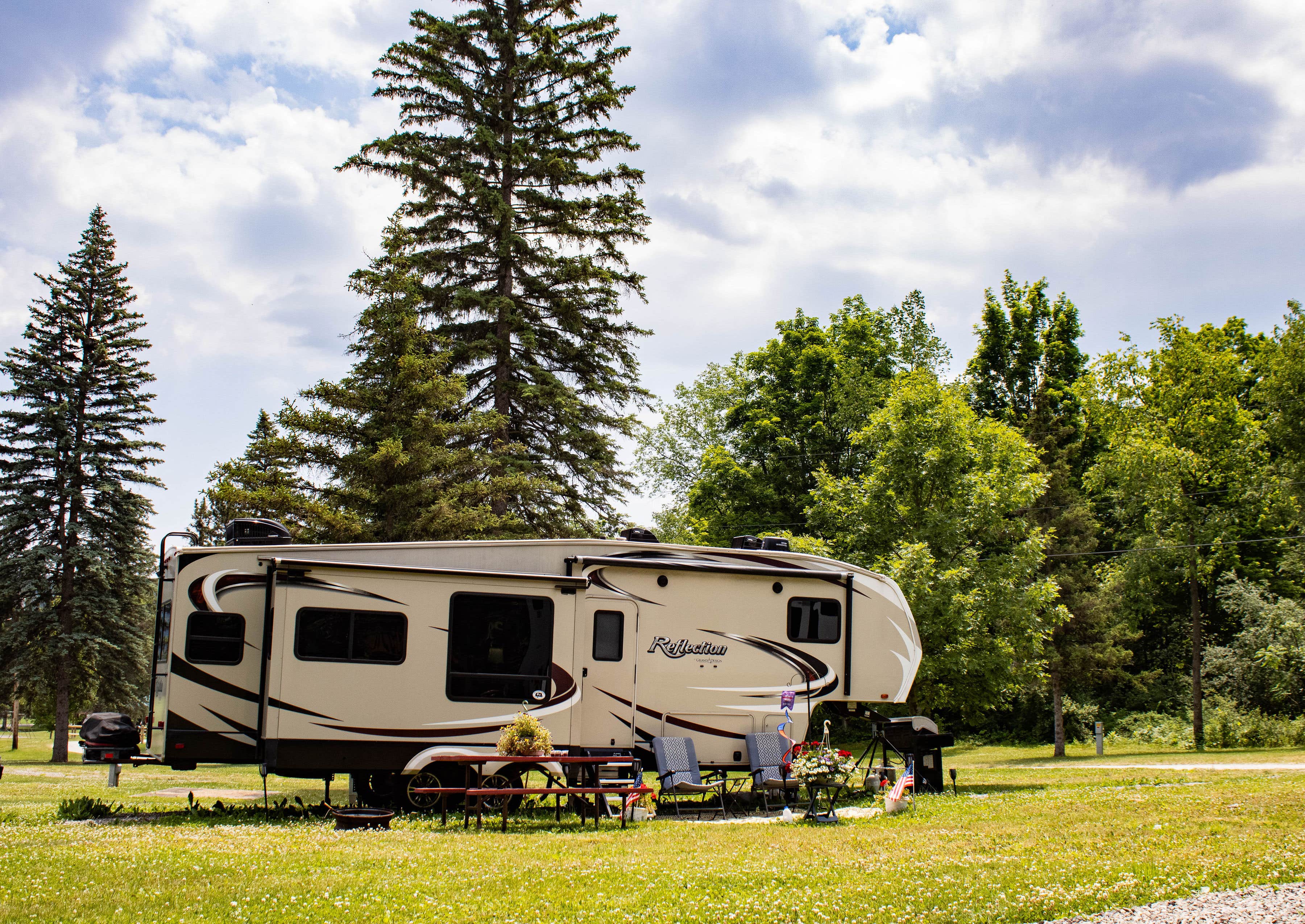 Andrea L.'s photo of rv camping at Hickory Hill Camping Resort near Nunda, NY