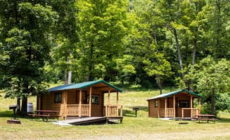Andrea L.'s photo of a cabin at Hickory Hill Camping Resort near Westfield, PA