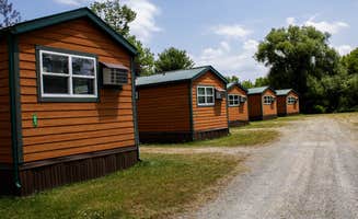 Andrea L.'s photo of a cabin at Hickory Hill Camping Resort near Arnot, PA