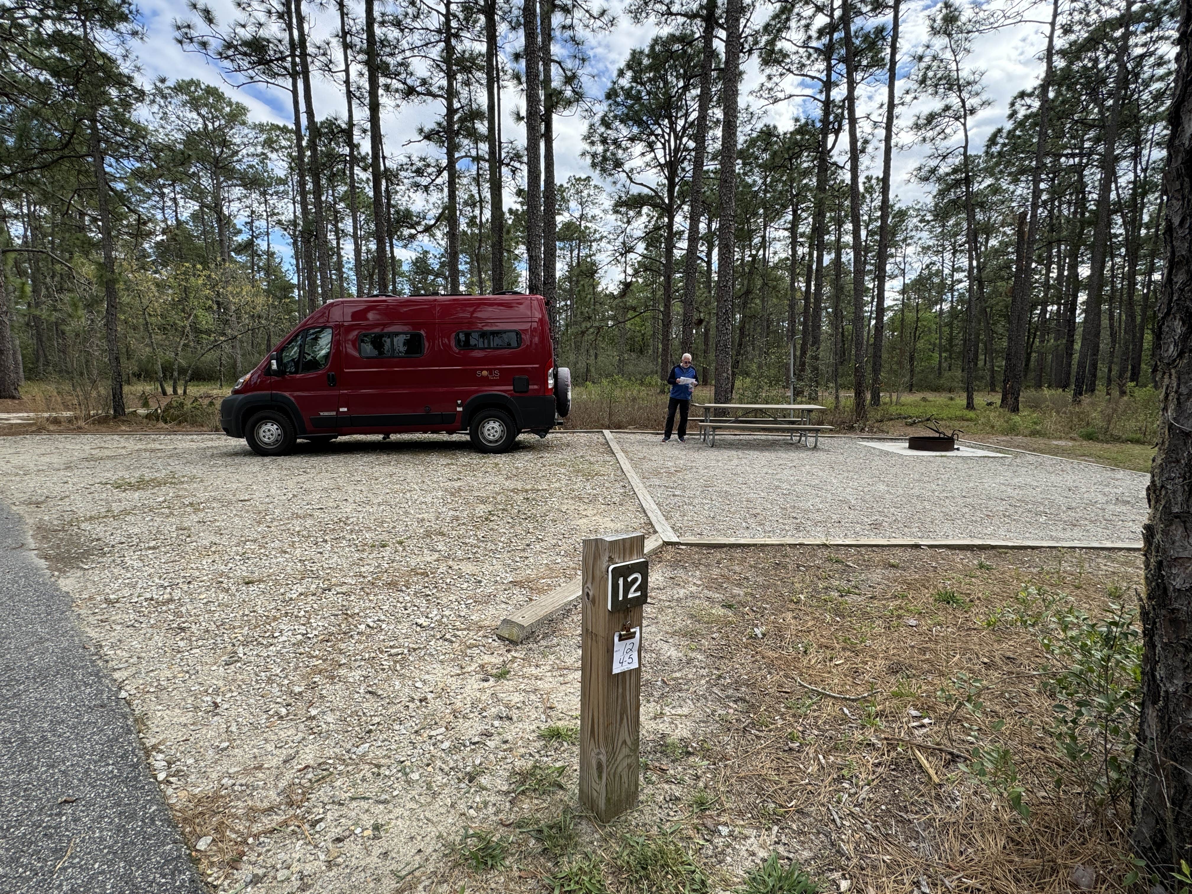 Lee D.'s photo of rv camping at Jones Lake State Park Campground near Harrells, NC