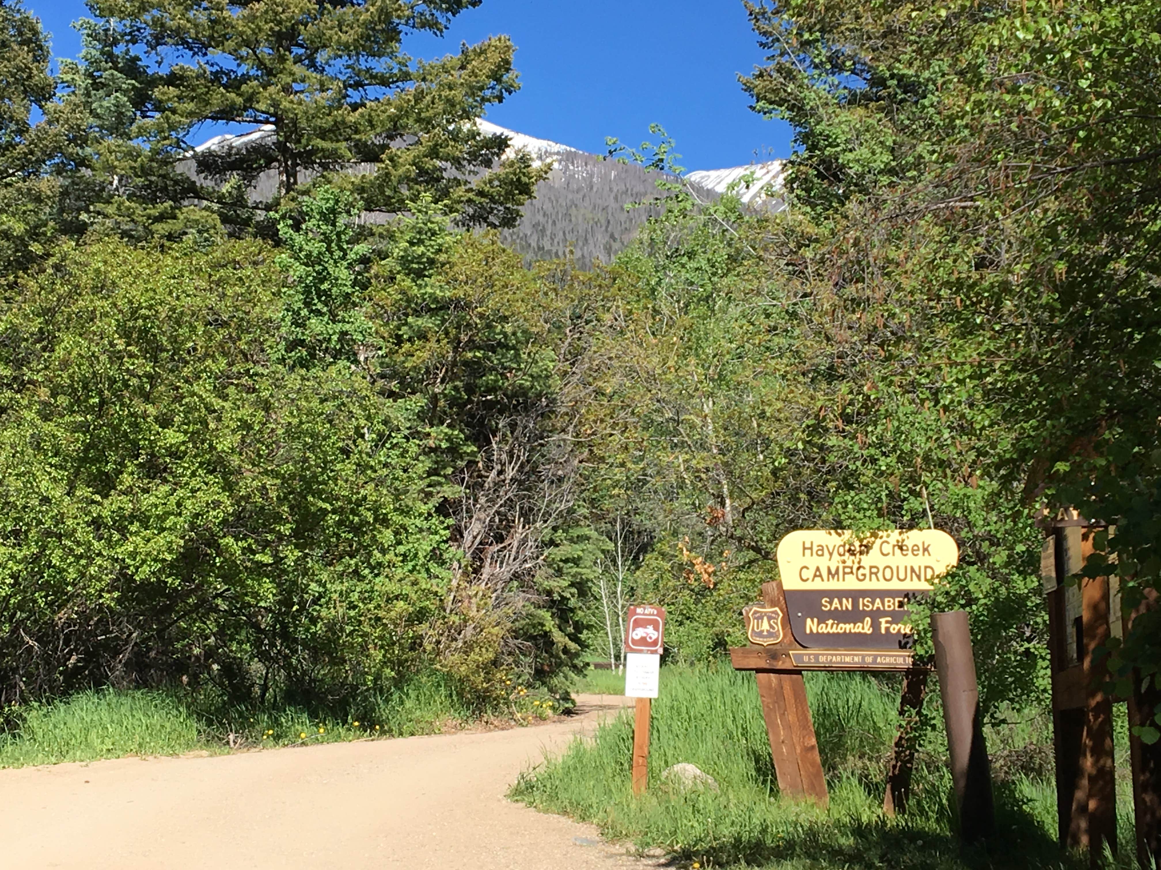 Camper-submitted photo at Hayden Creek Road near Hillside, CO