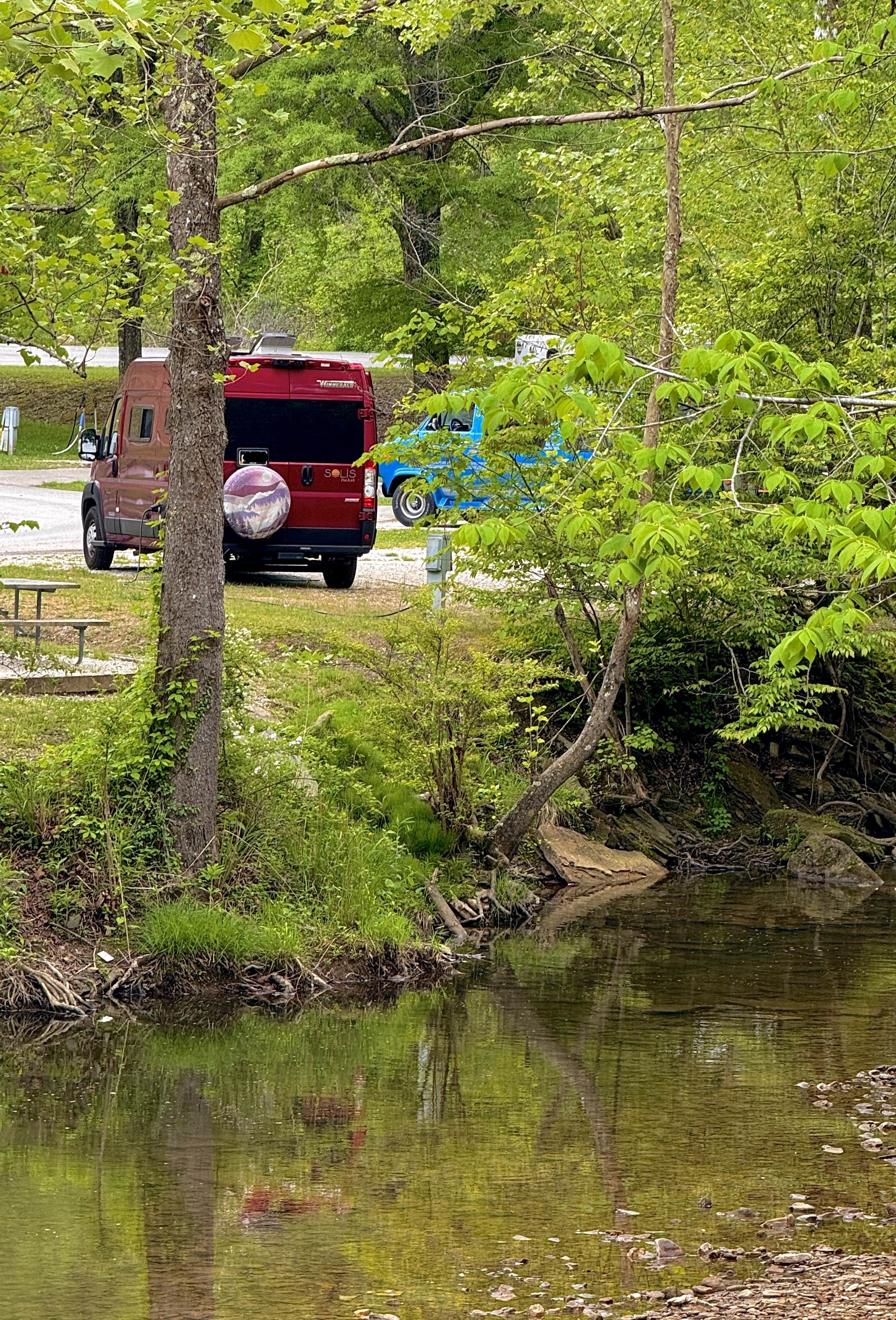 Lee D.'s photo of rv camping at Middle Fork Campground — Natural Bridge State Resort Park near Blue River, KY