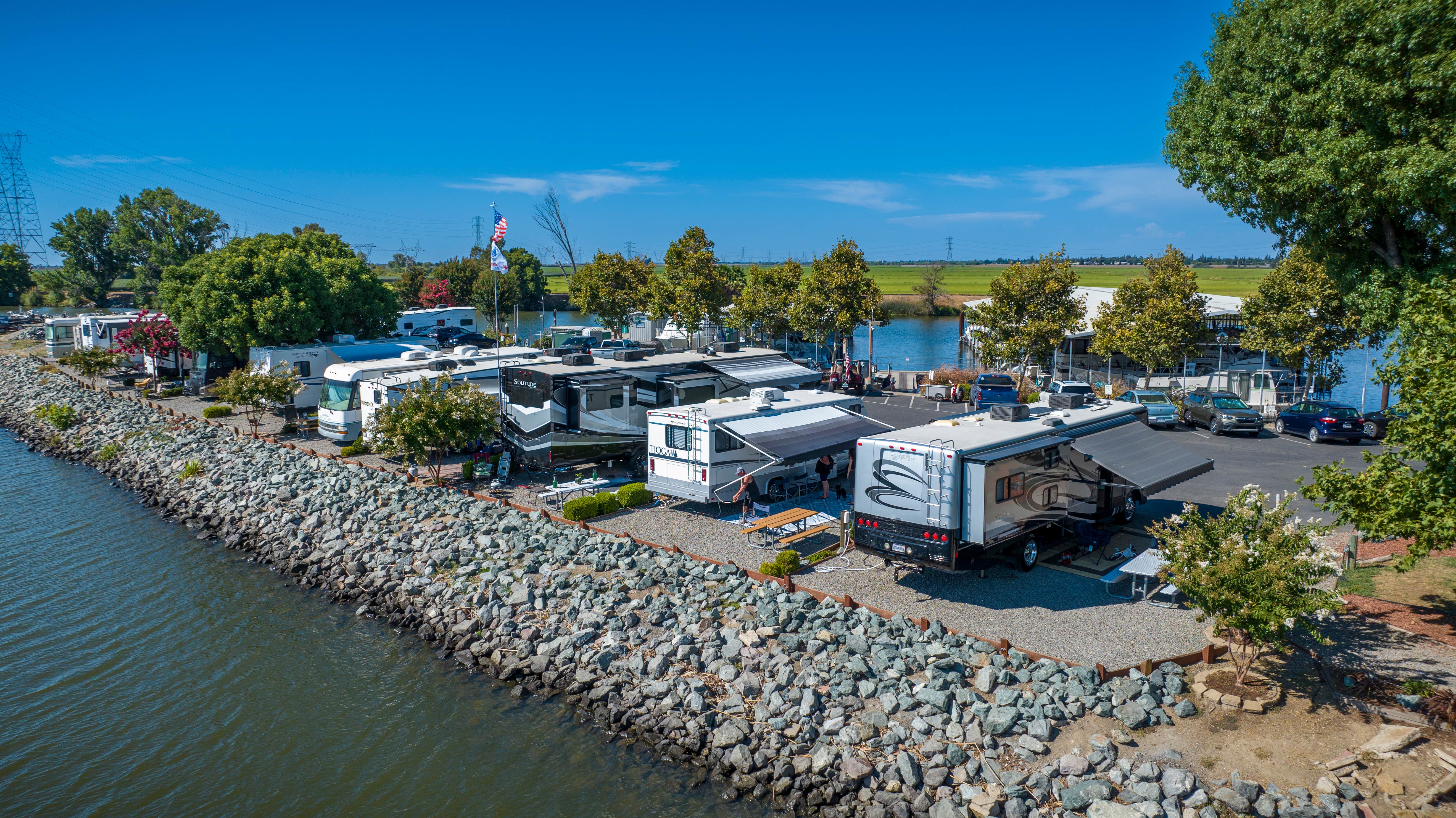 Riverpoint's photo of rv camping at Riverpoint Landing Marina Resort near Tracy, CA